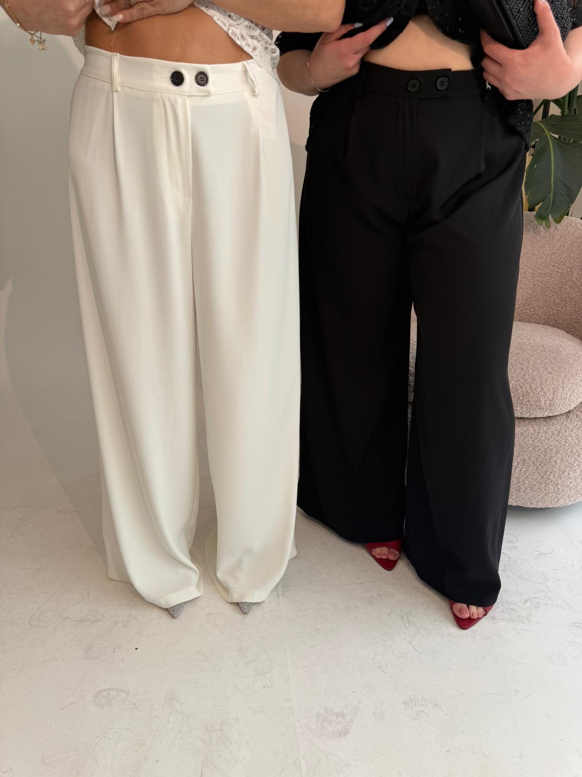 Pantalone palazzo curvy