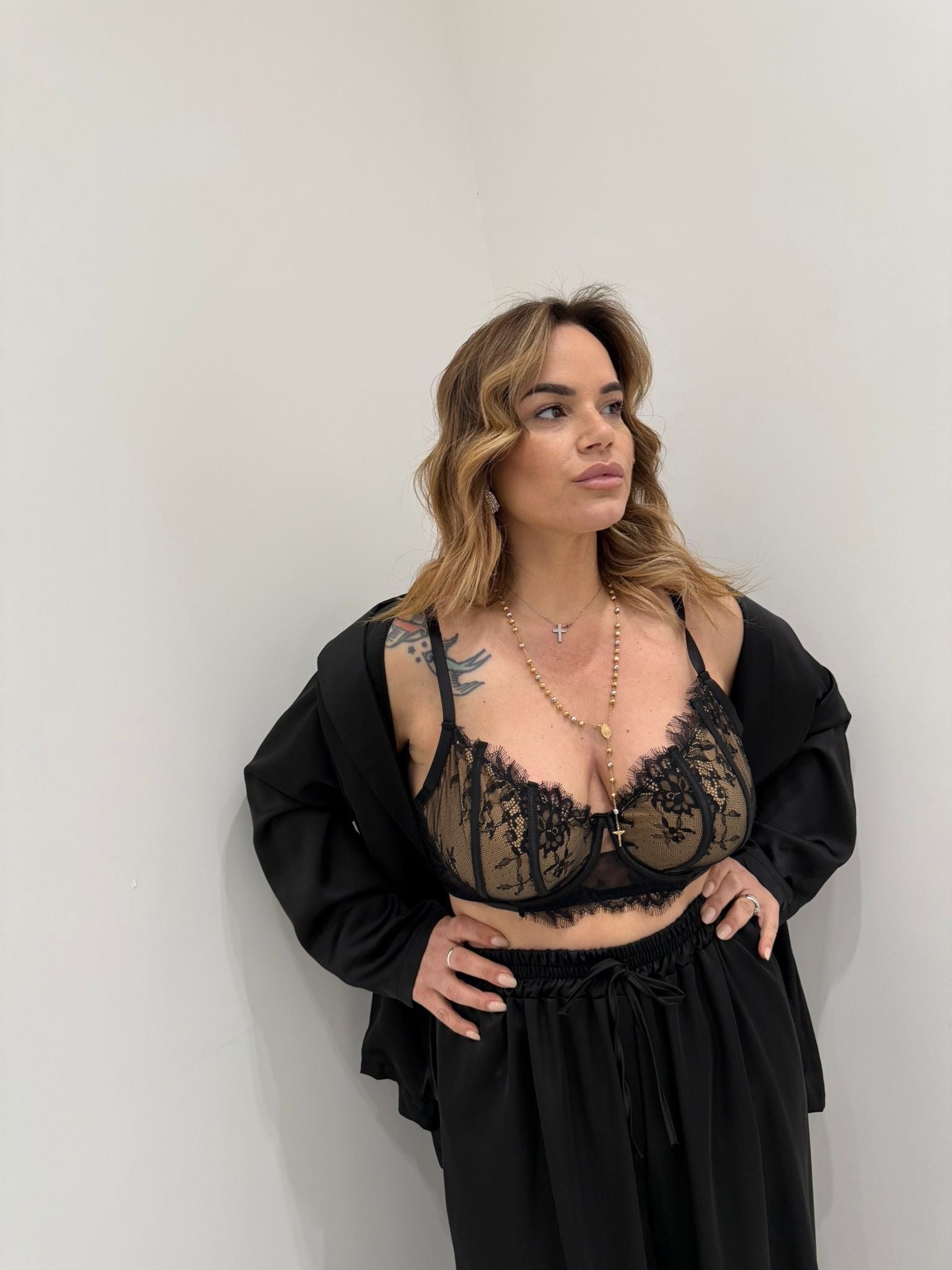 Reggiseno ricamato Curvy