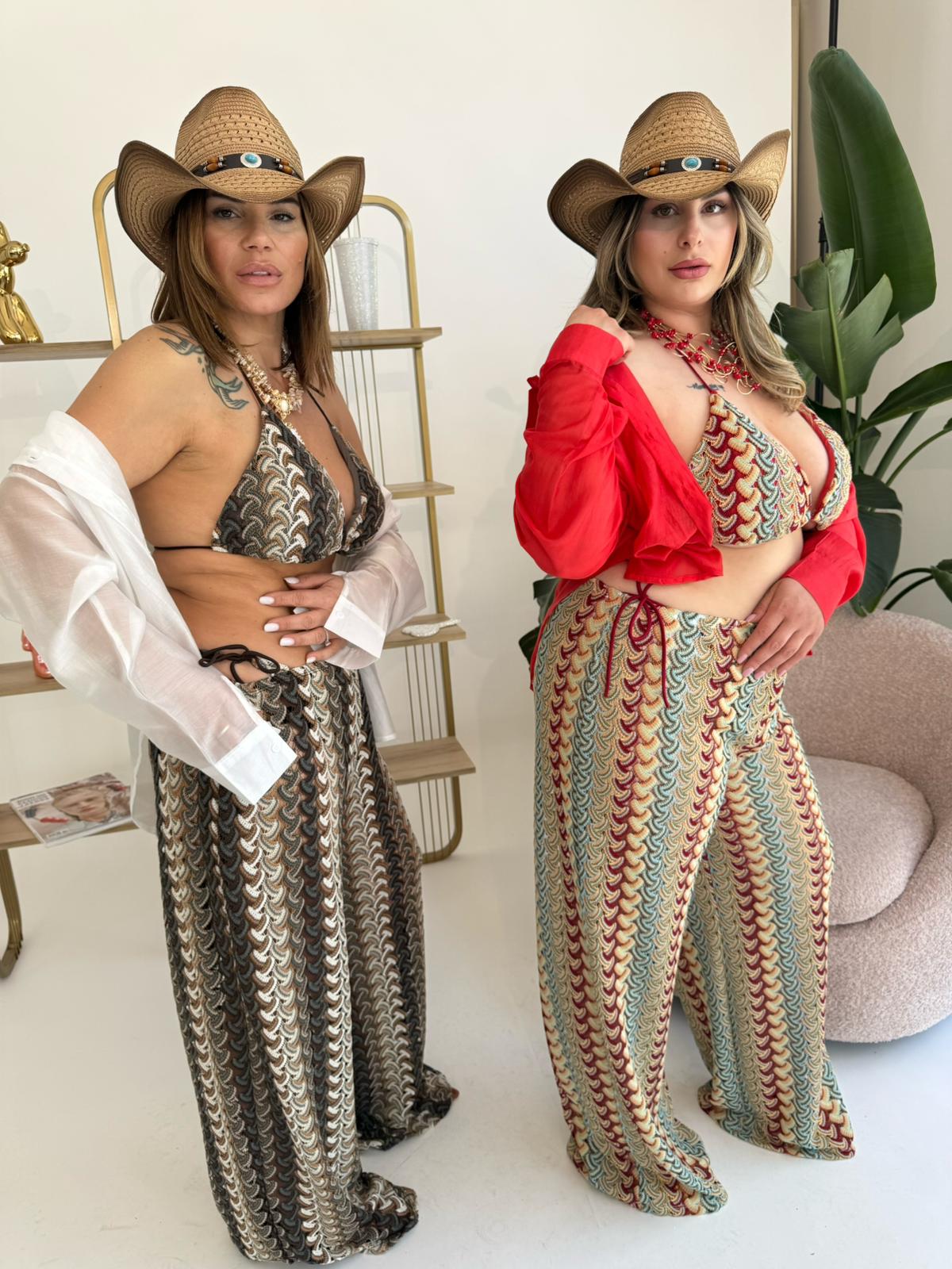 Cordset costume con pantalone etro curvy