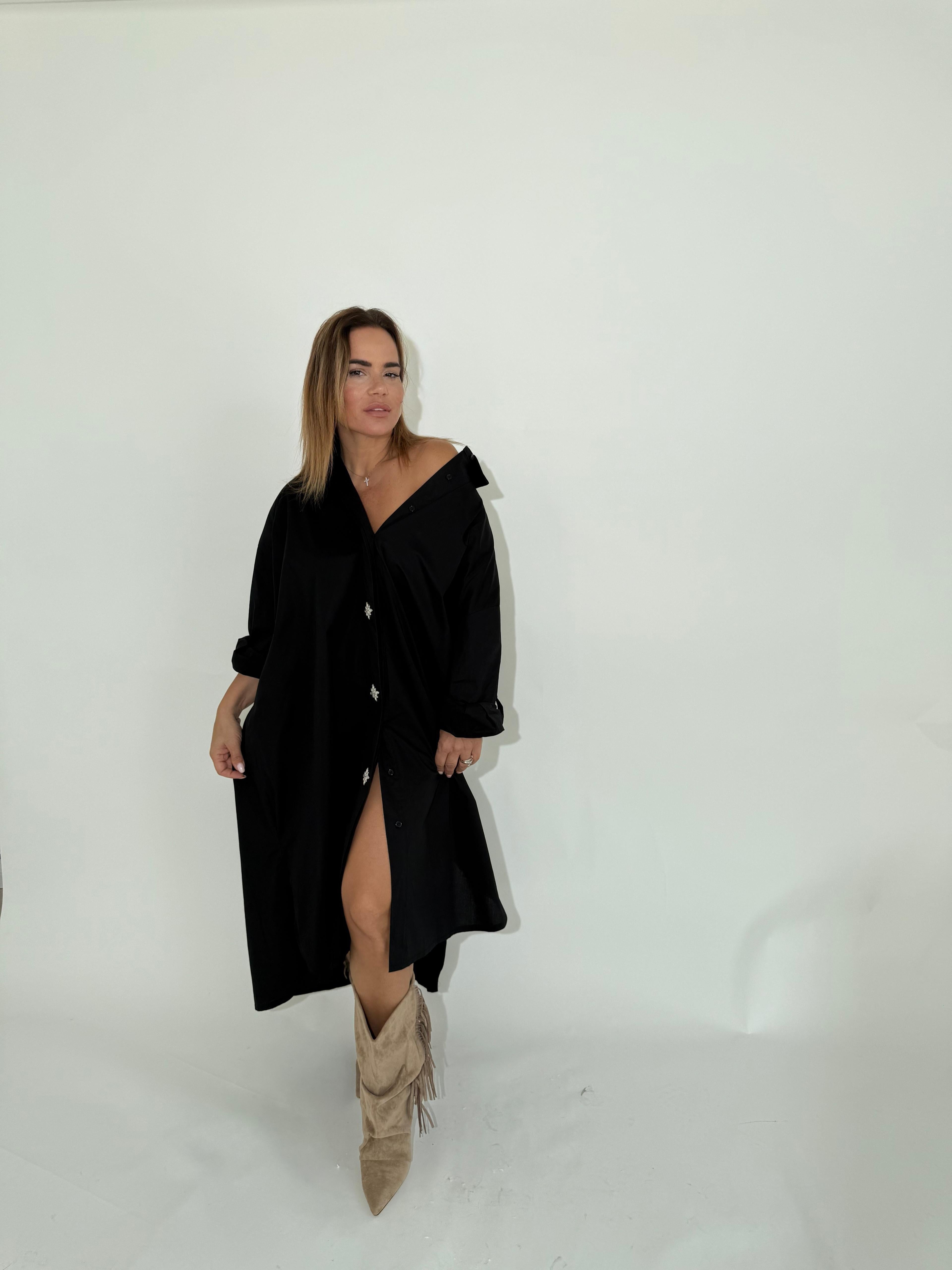 Maxi camicia luxury