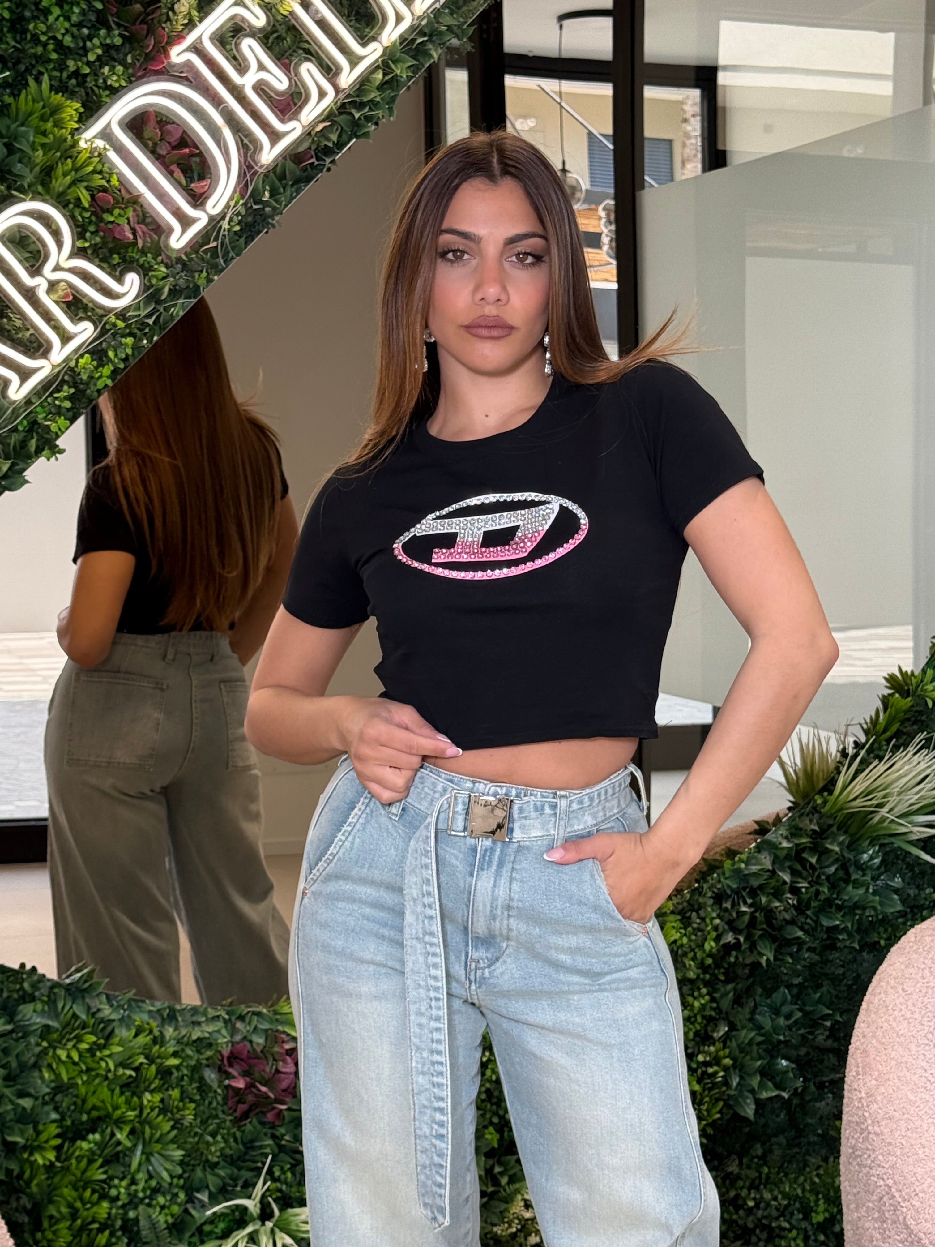 T-shirt crop D