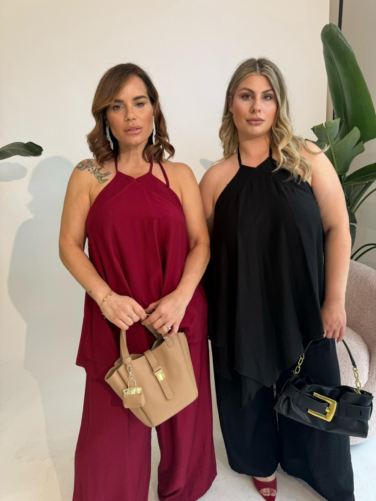 Cordset top lungo curvy
