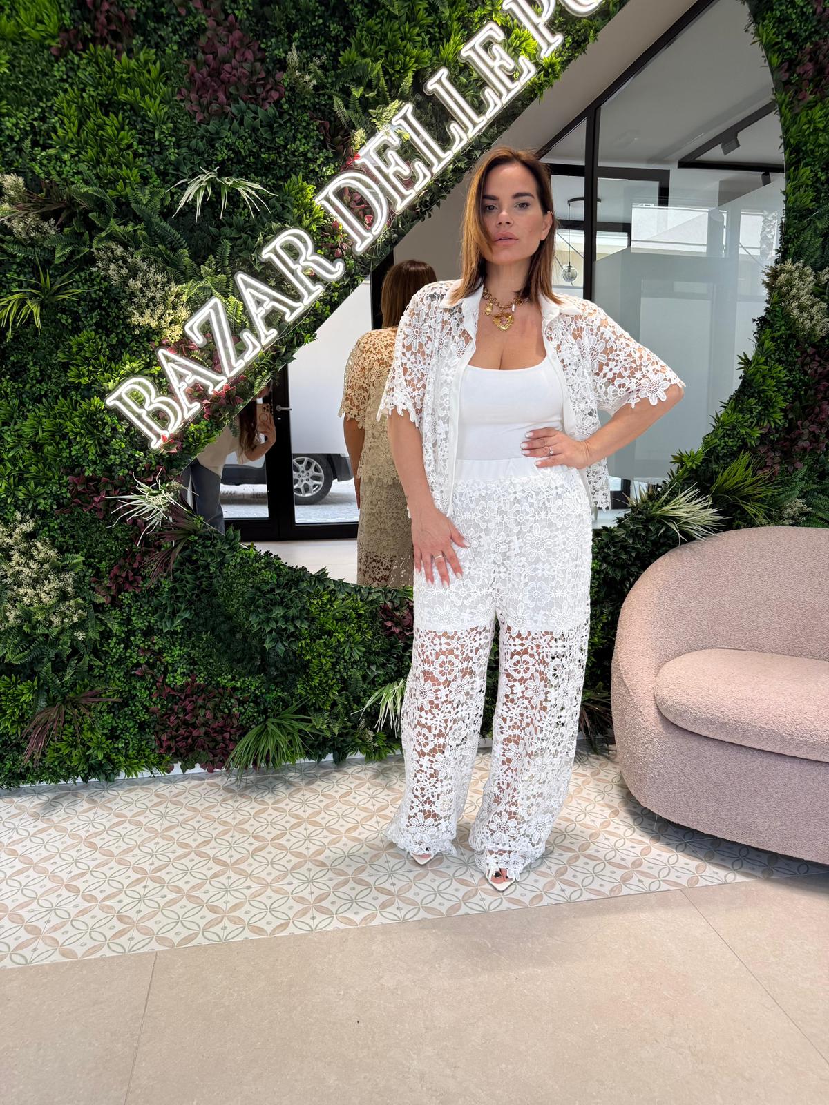 Cordset fiore in pizzo curvy