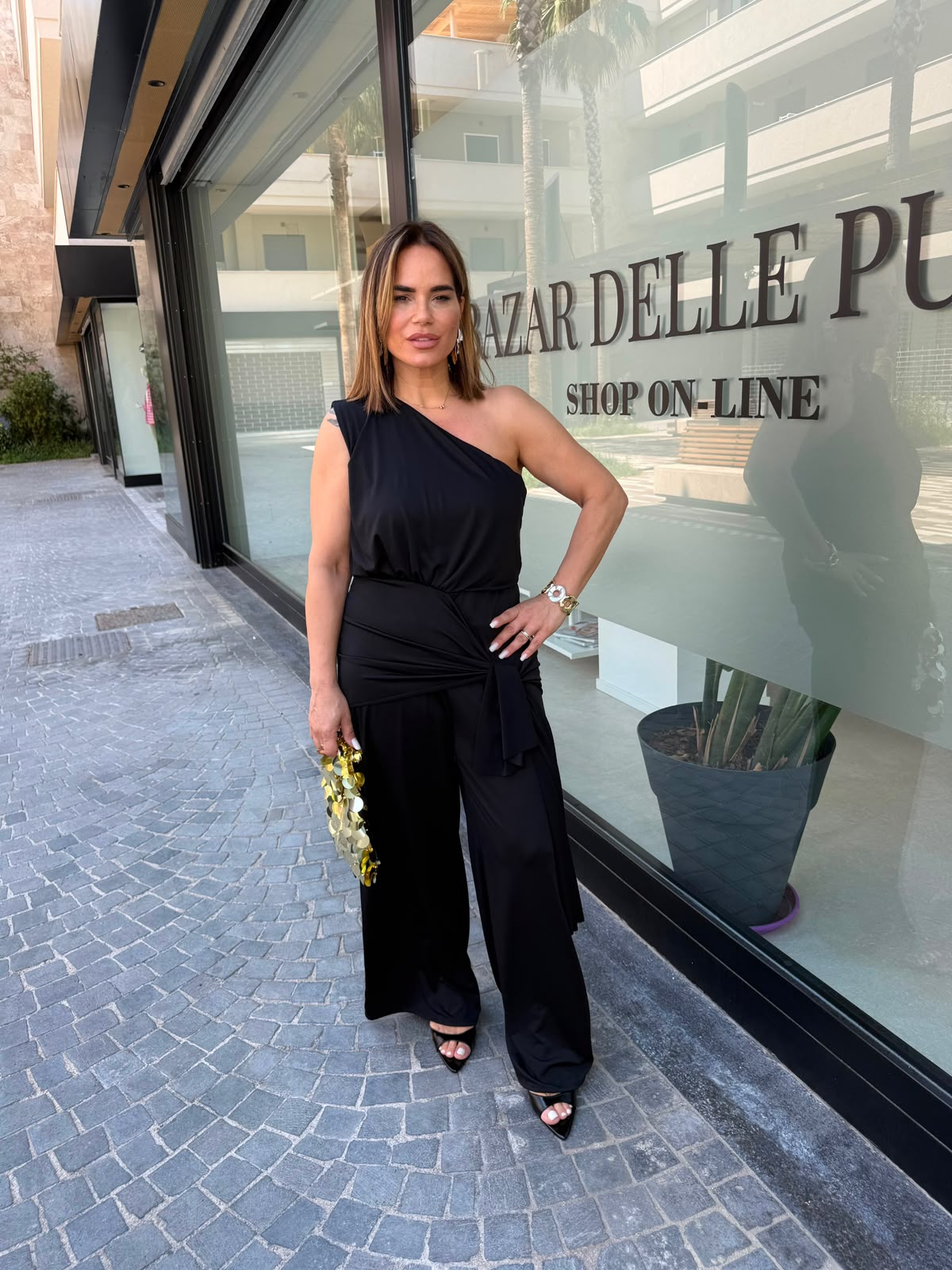 Tuta intera effetto gonna curvy