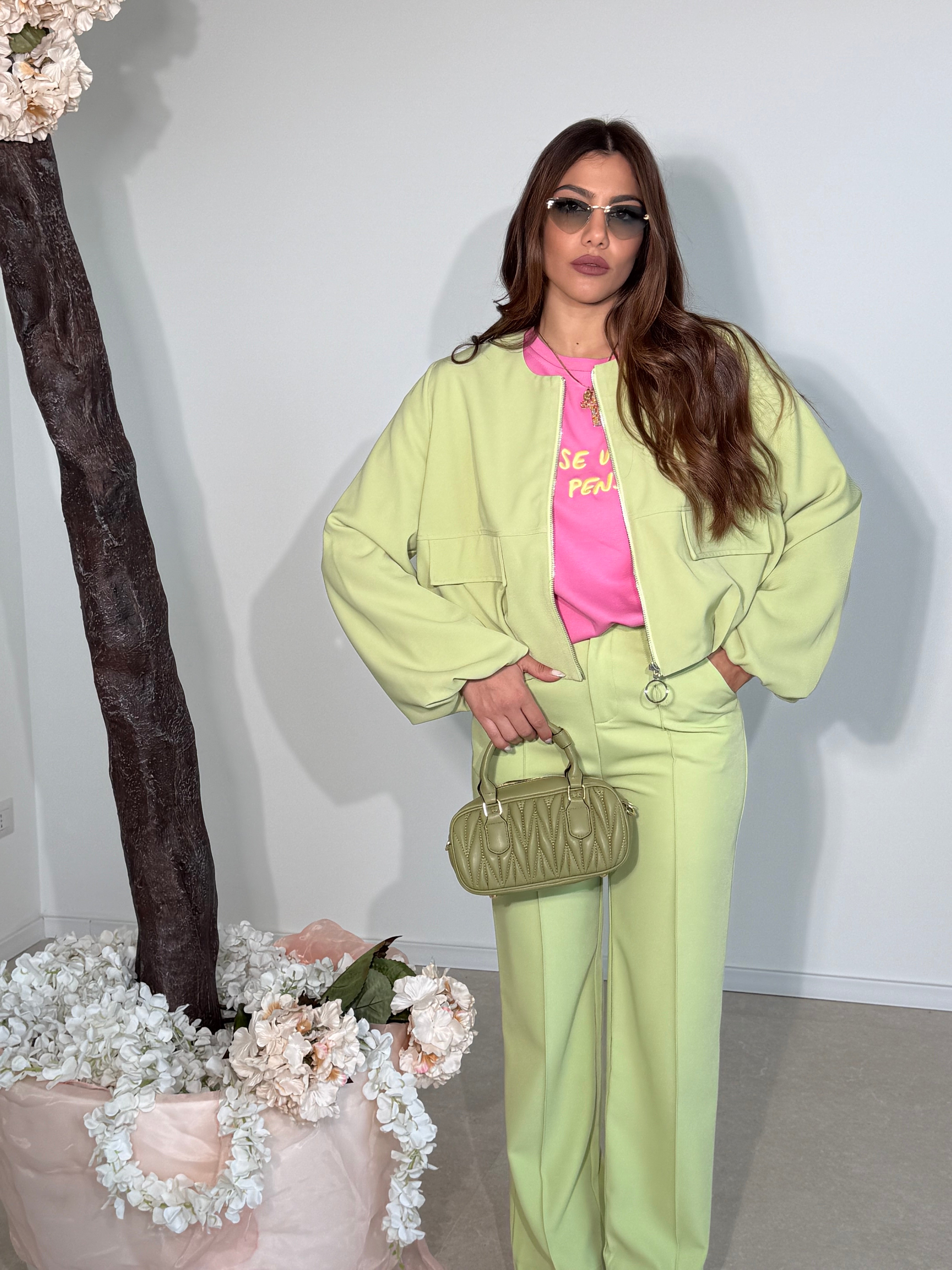 Cordset bomber e pantalone