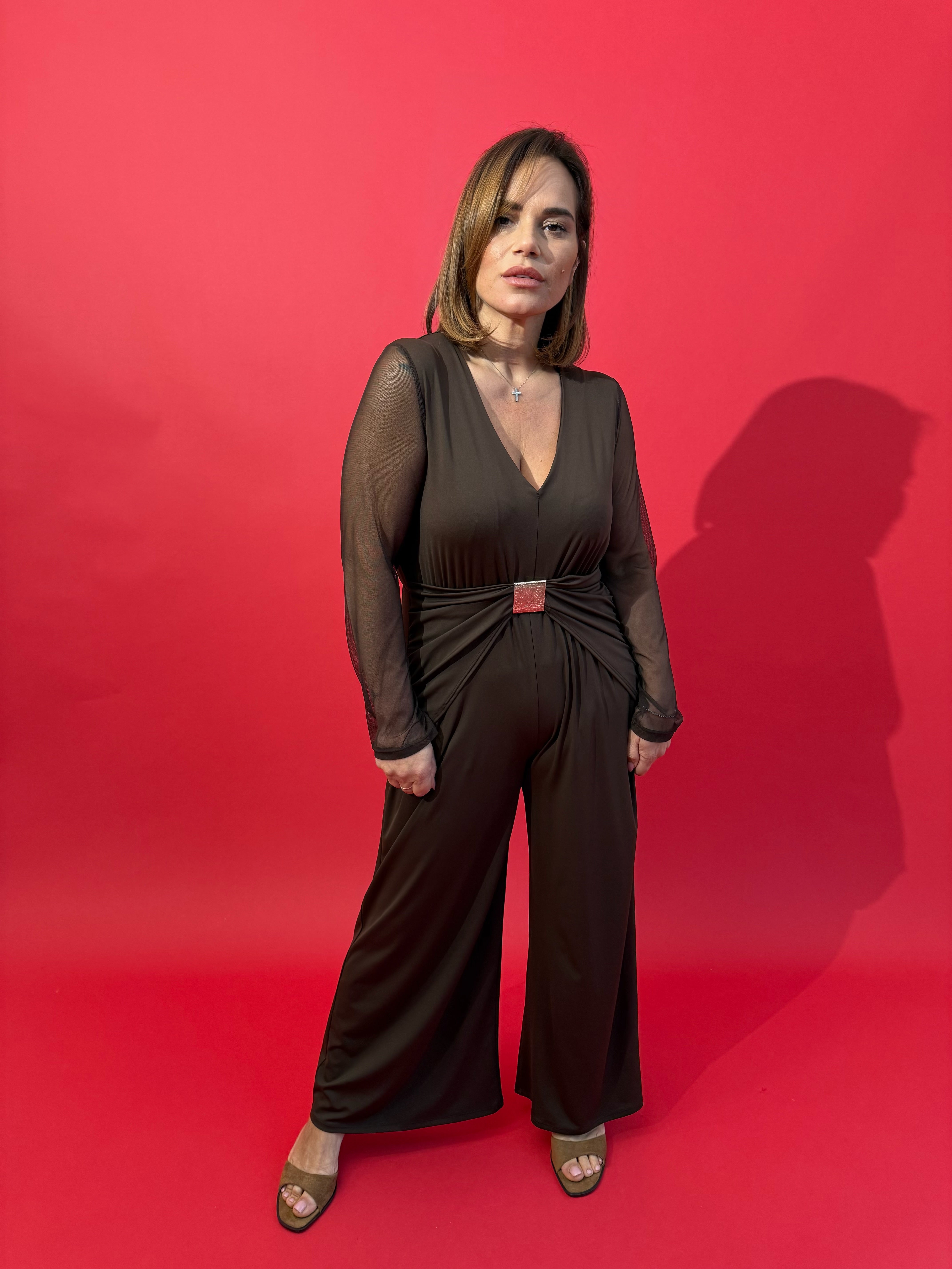 Tuta intera in licra curvy