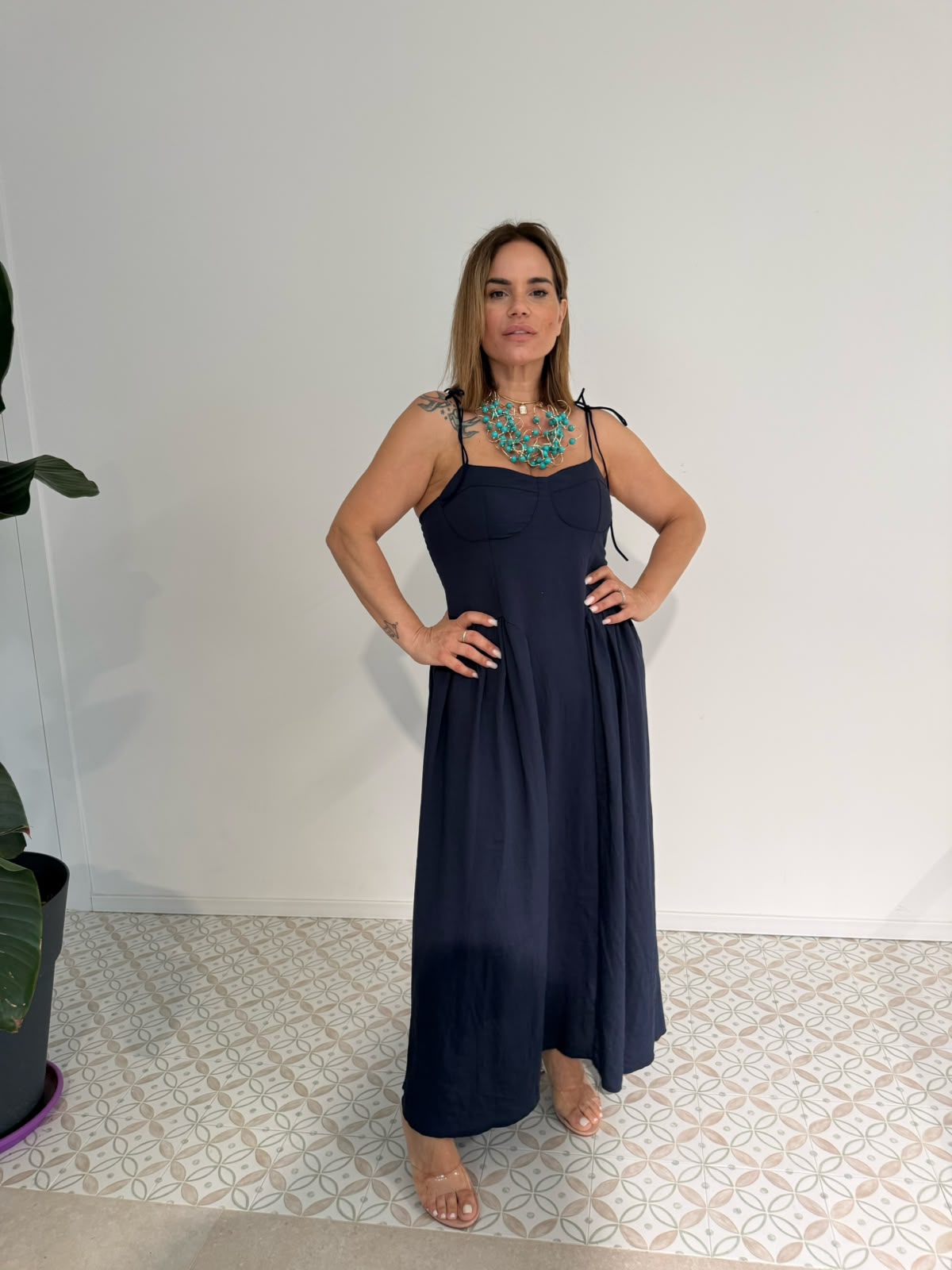 Abito midi Hoana curvy