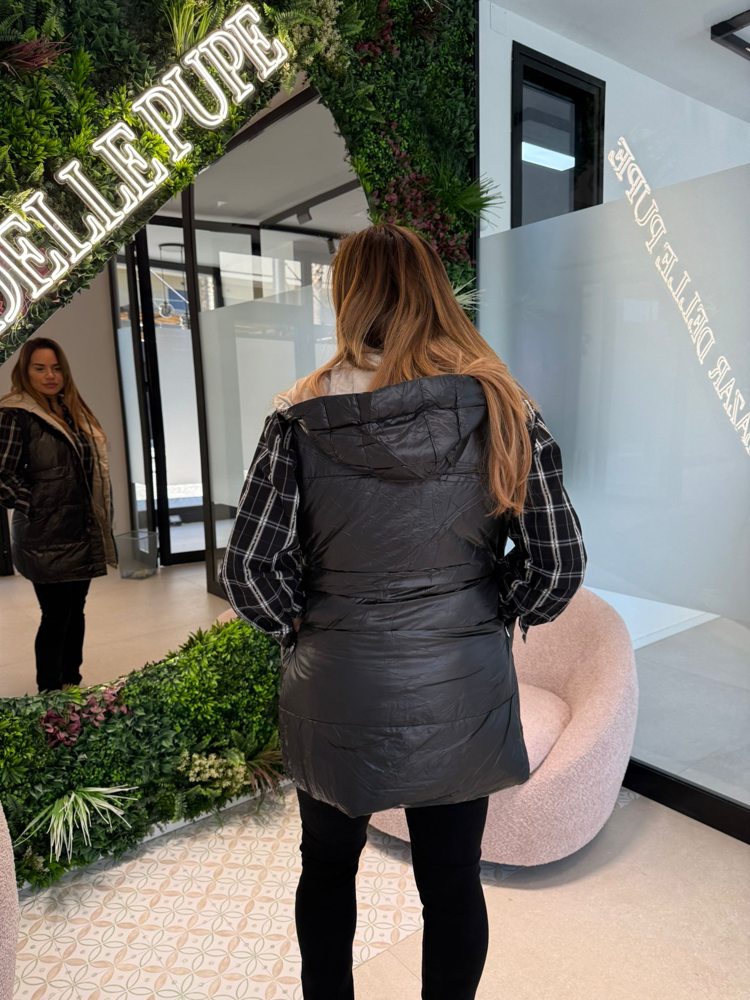 Bomber smanicato double