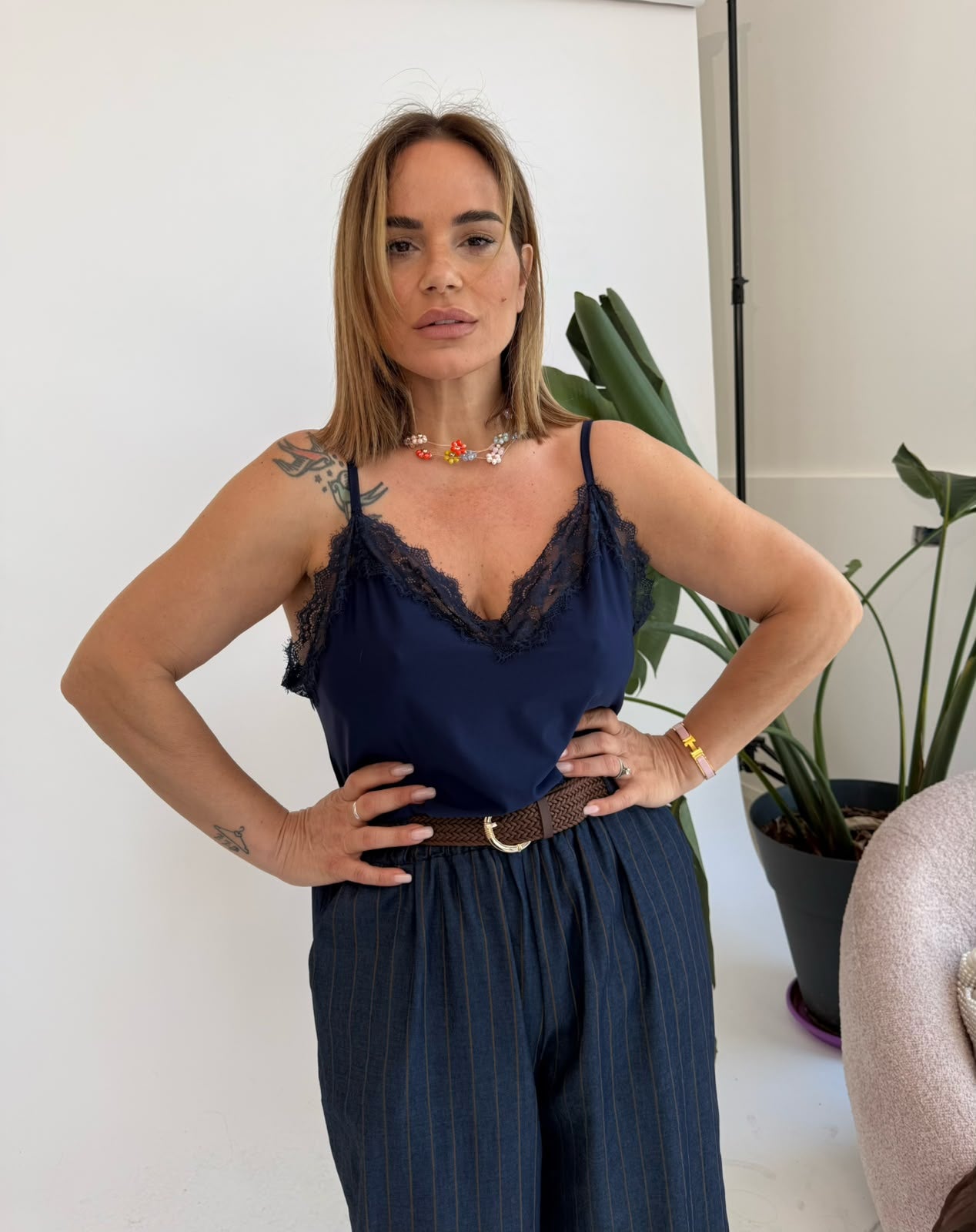 Body con pizzo curvy
