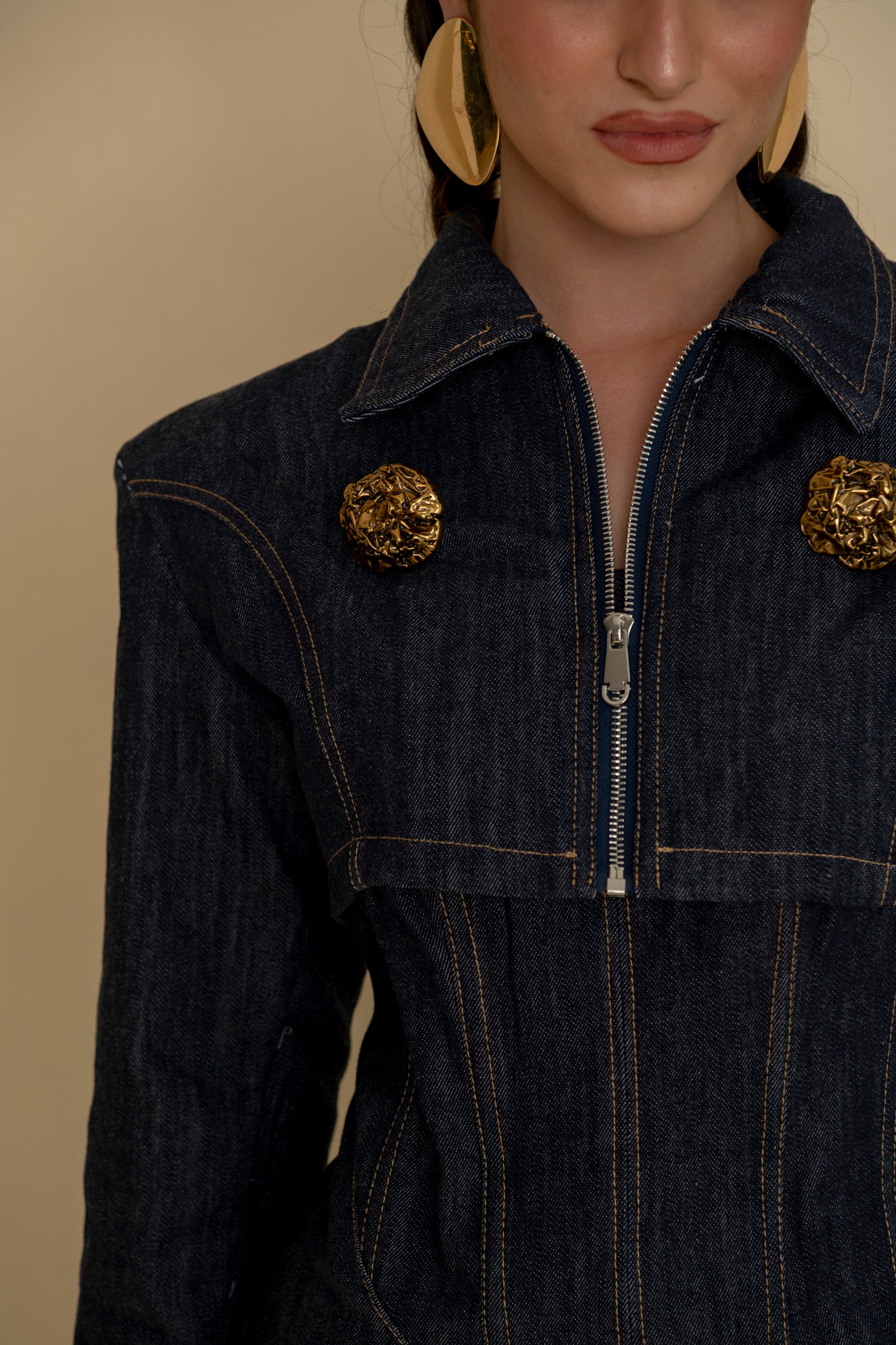 Cordset abitino in denim