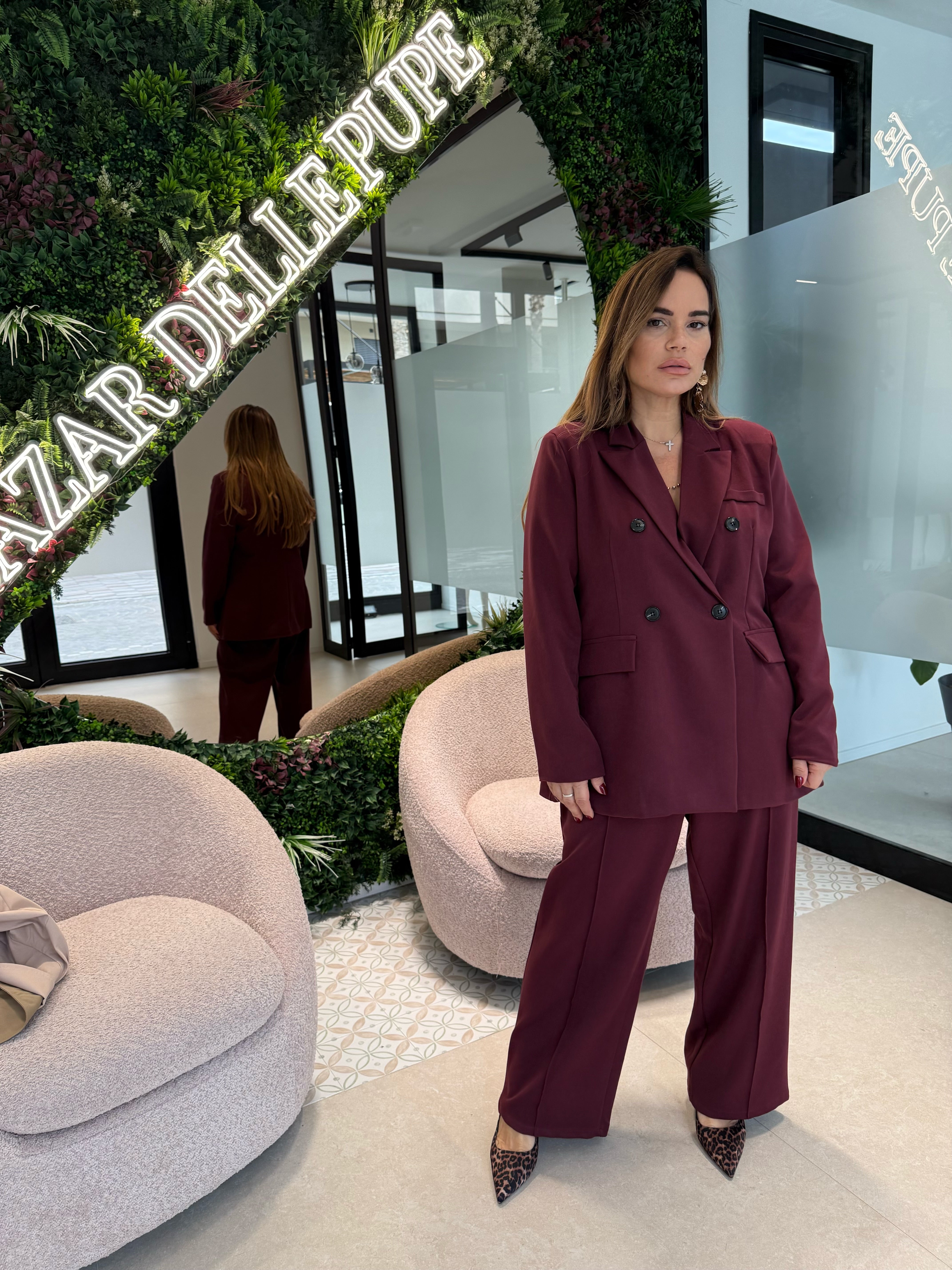 Tailleur doppiopetto curvy