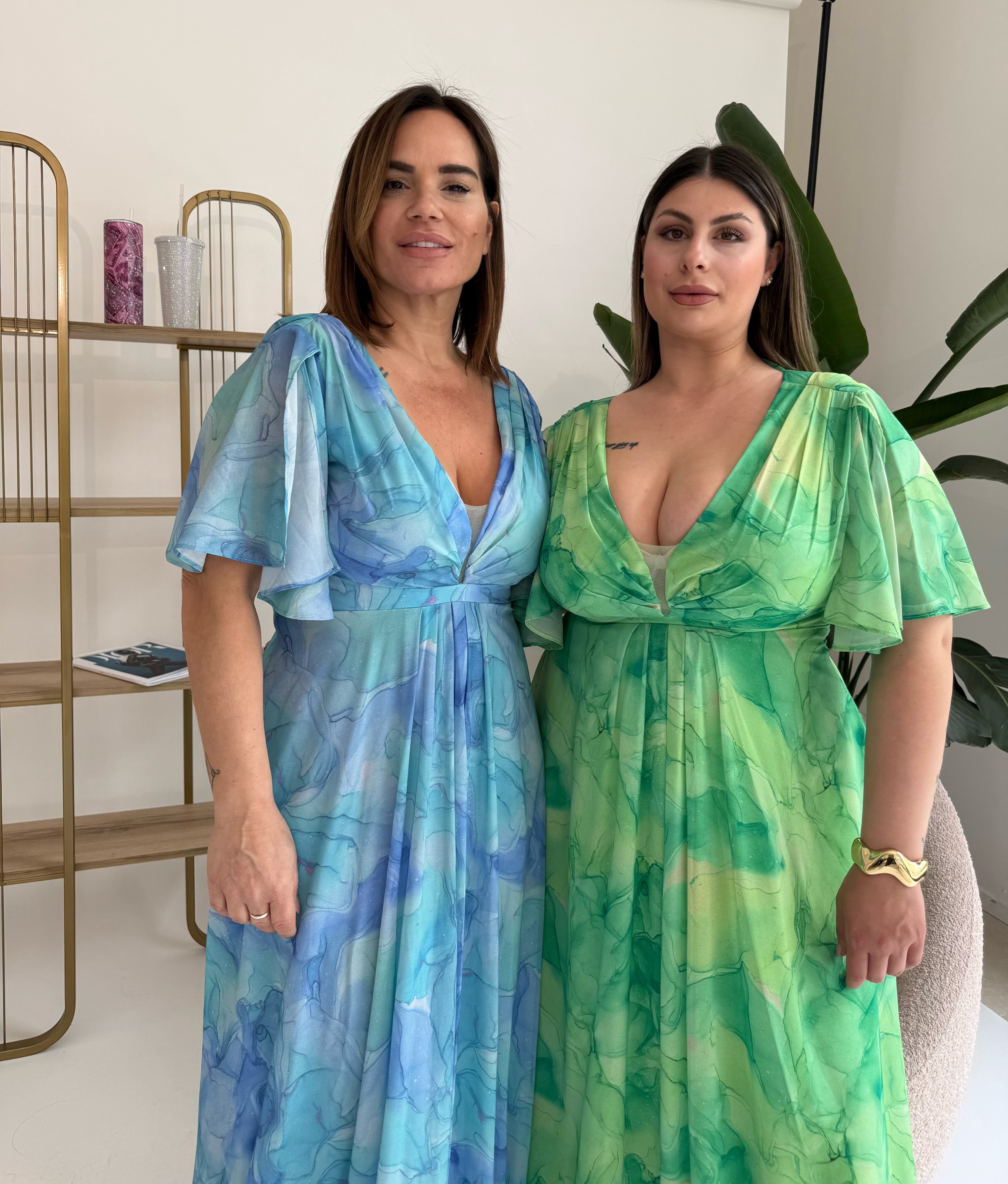 Abito cerimonia colorato