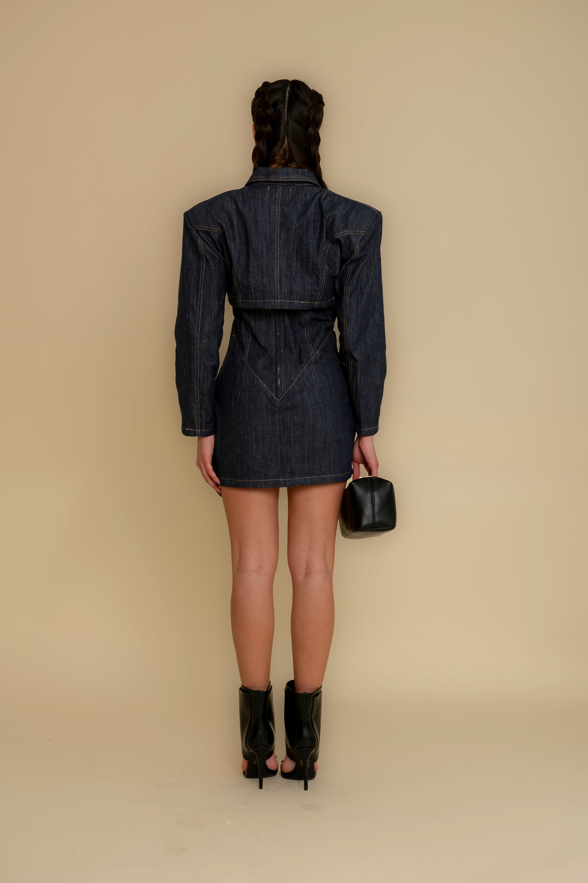 Cordset abitino in denim