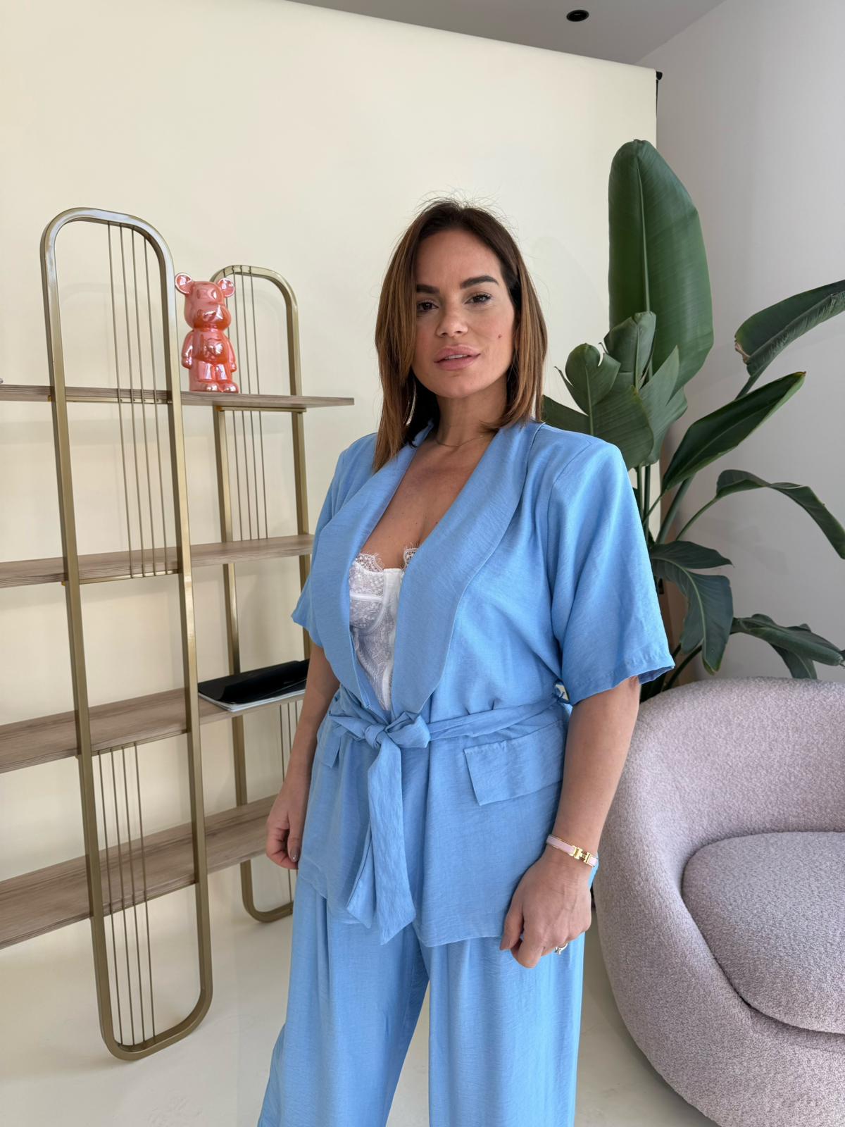 Tailleur mezza manica curvy