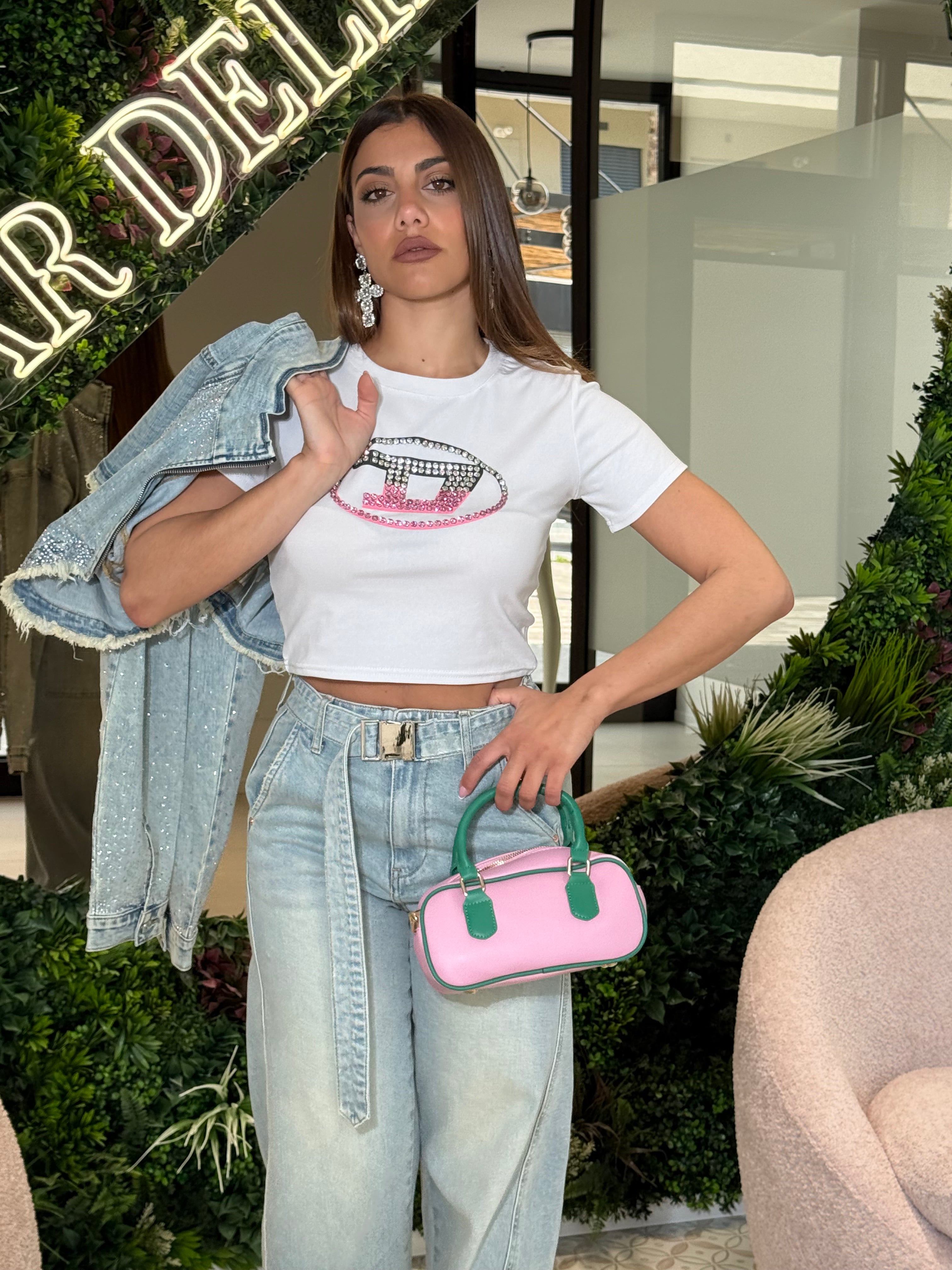 T-shirt crop D