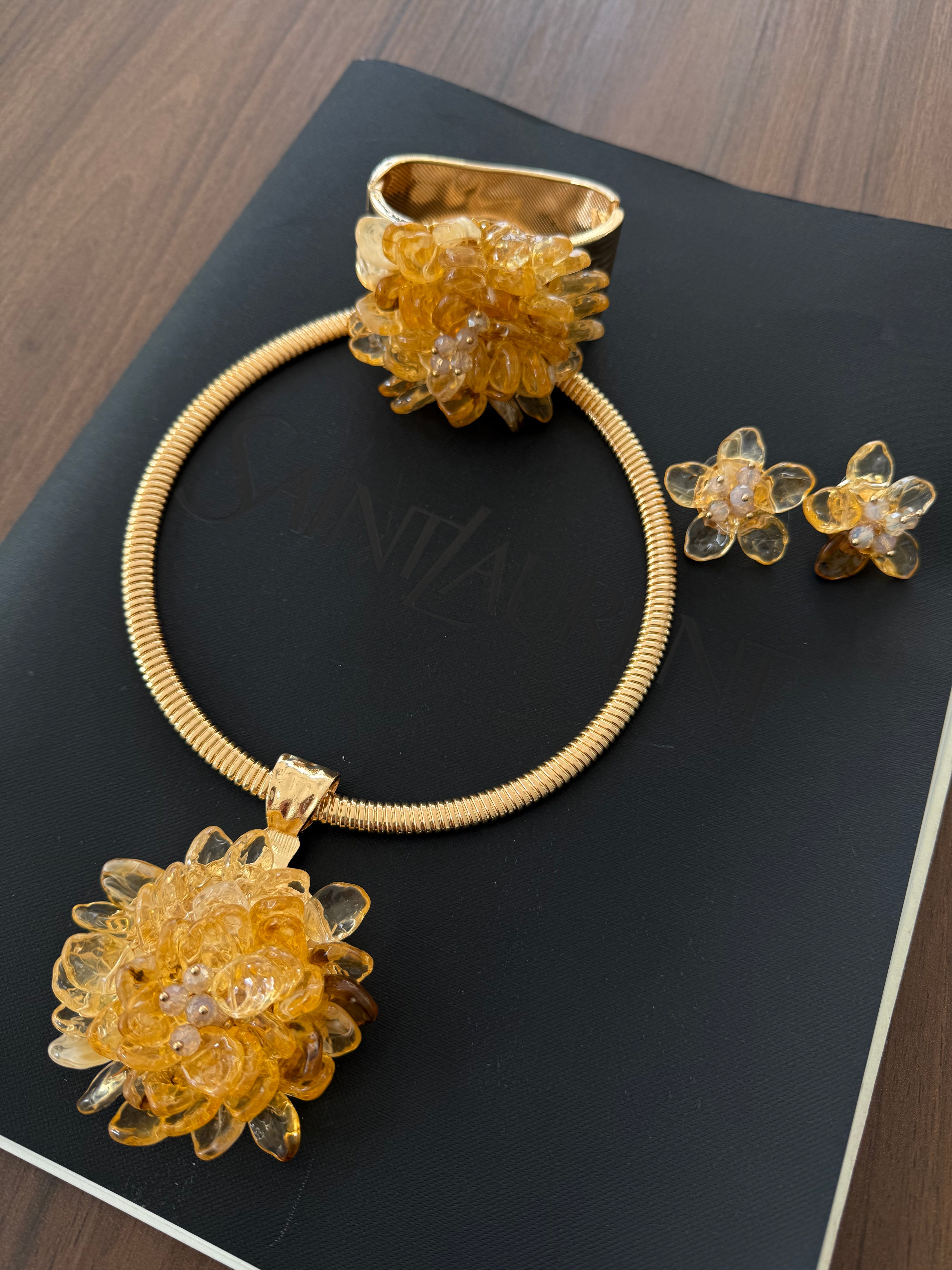 Cordset fiore gold