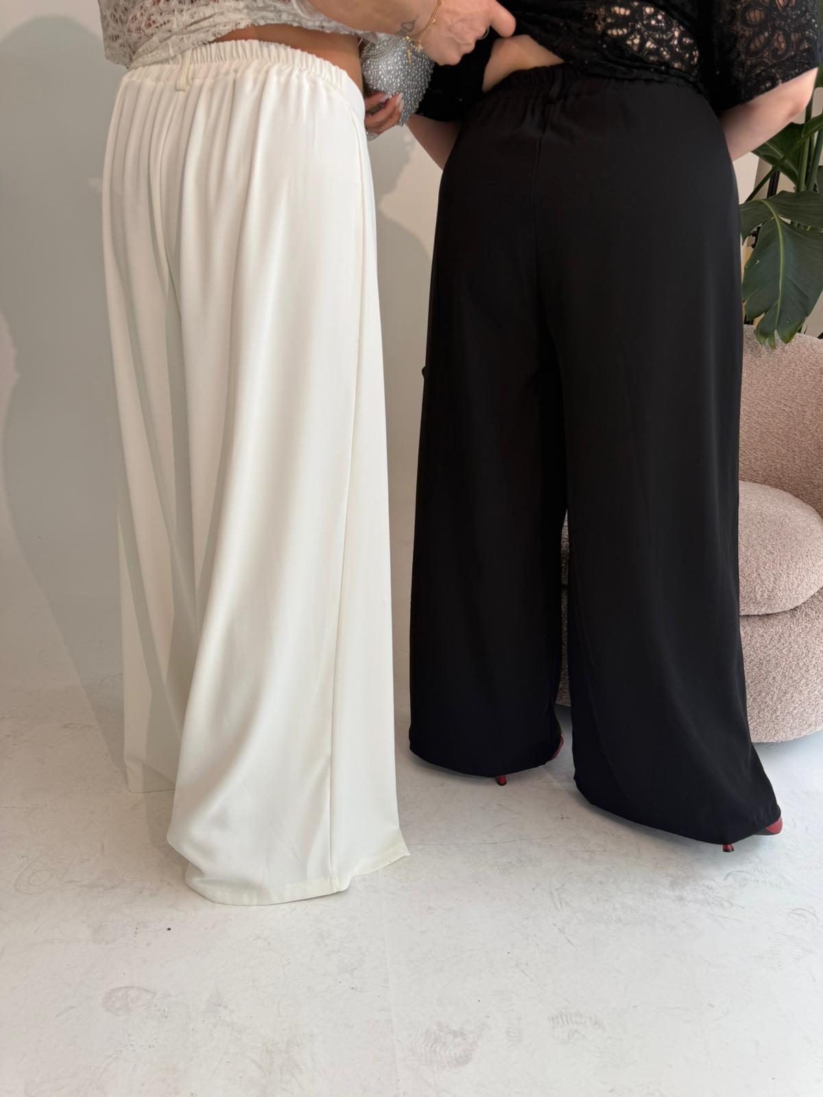 Pantalone palazzo curvy
