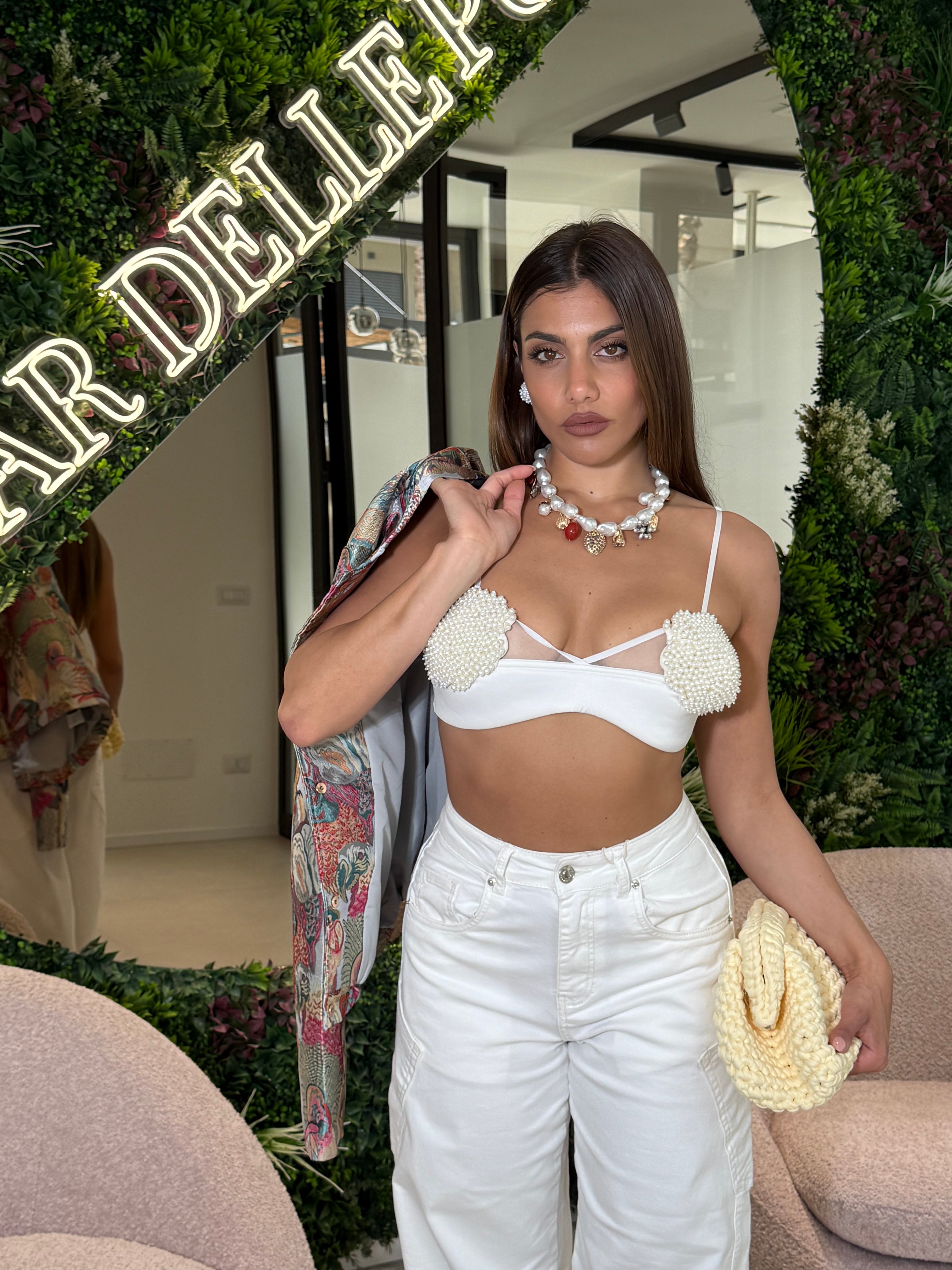 Bralette perle luxury