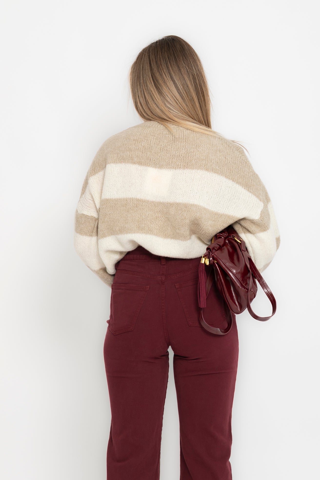 Pull “ho sempre ragione” beige