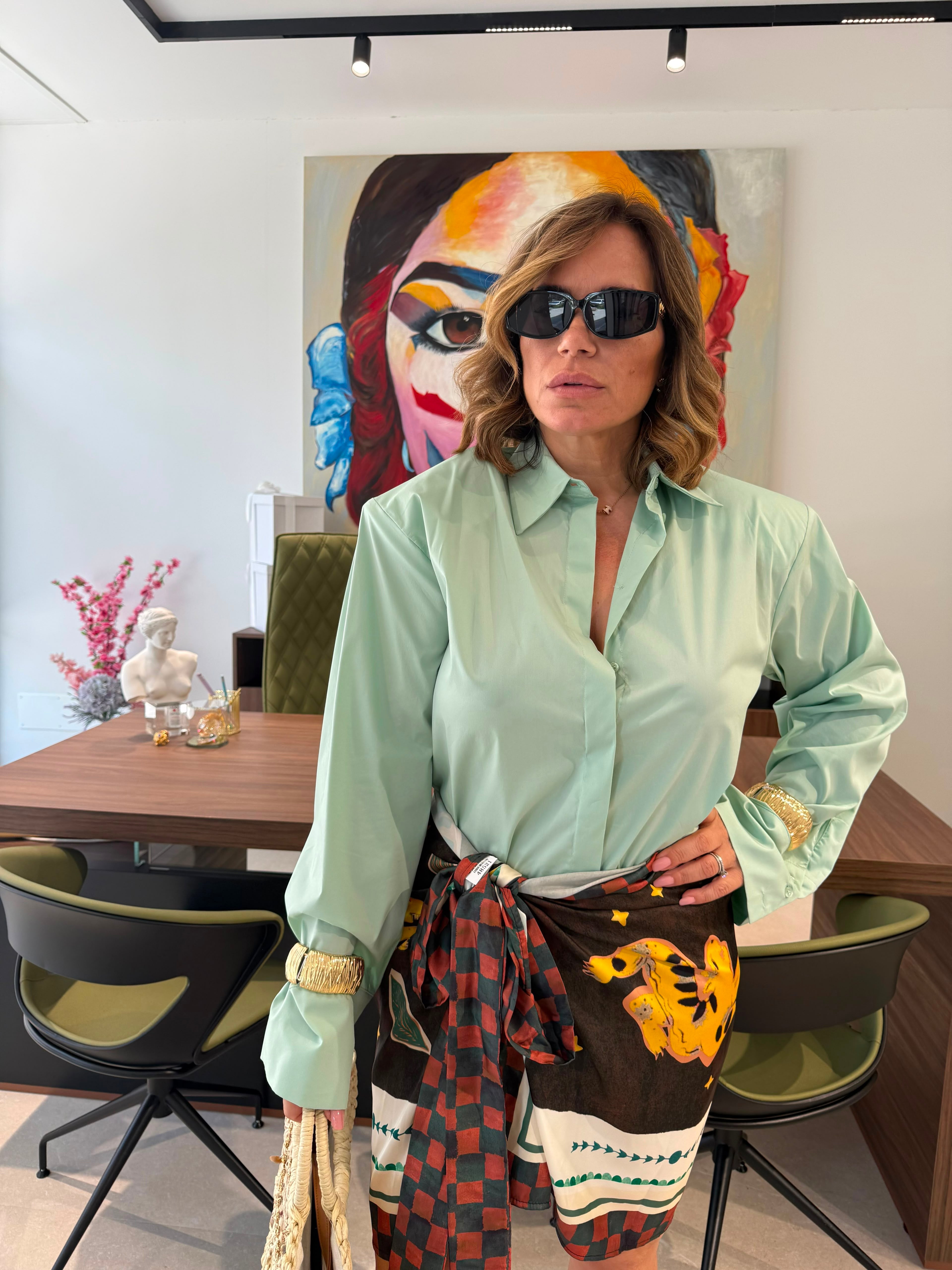 Camicia over spallina