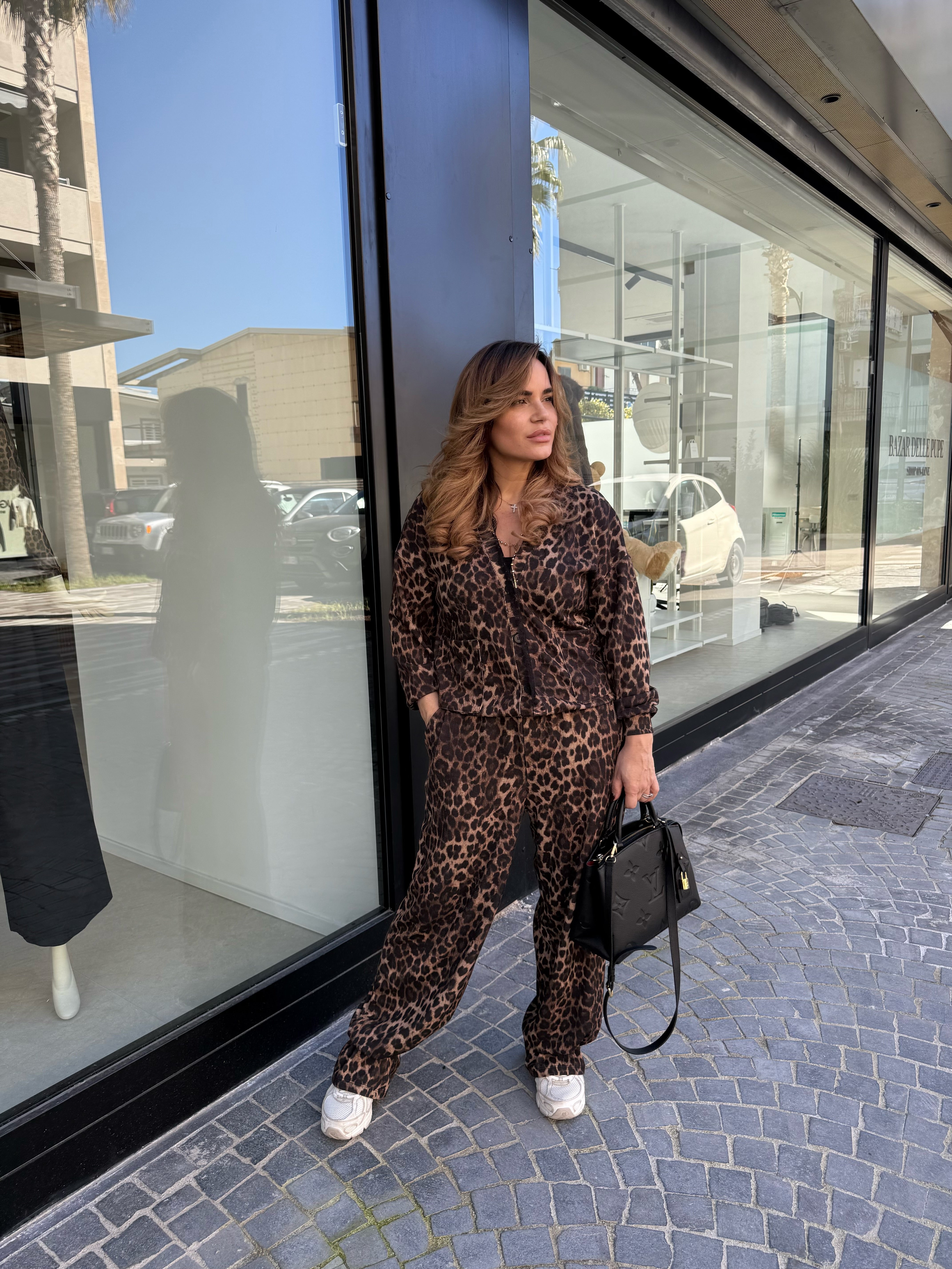 Cordset tuta animalier Lumina