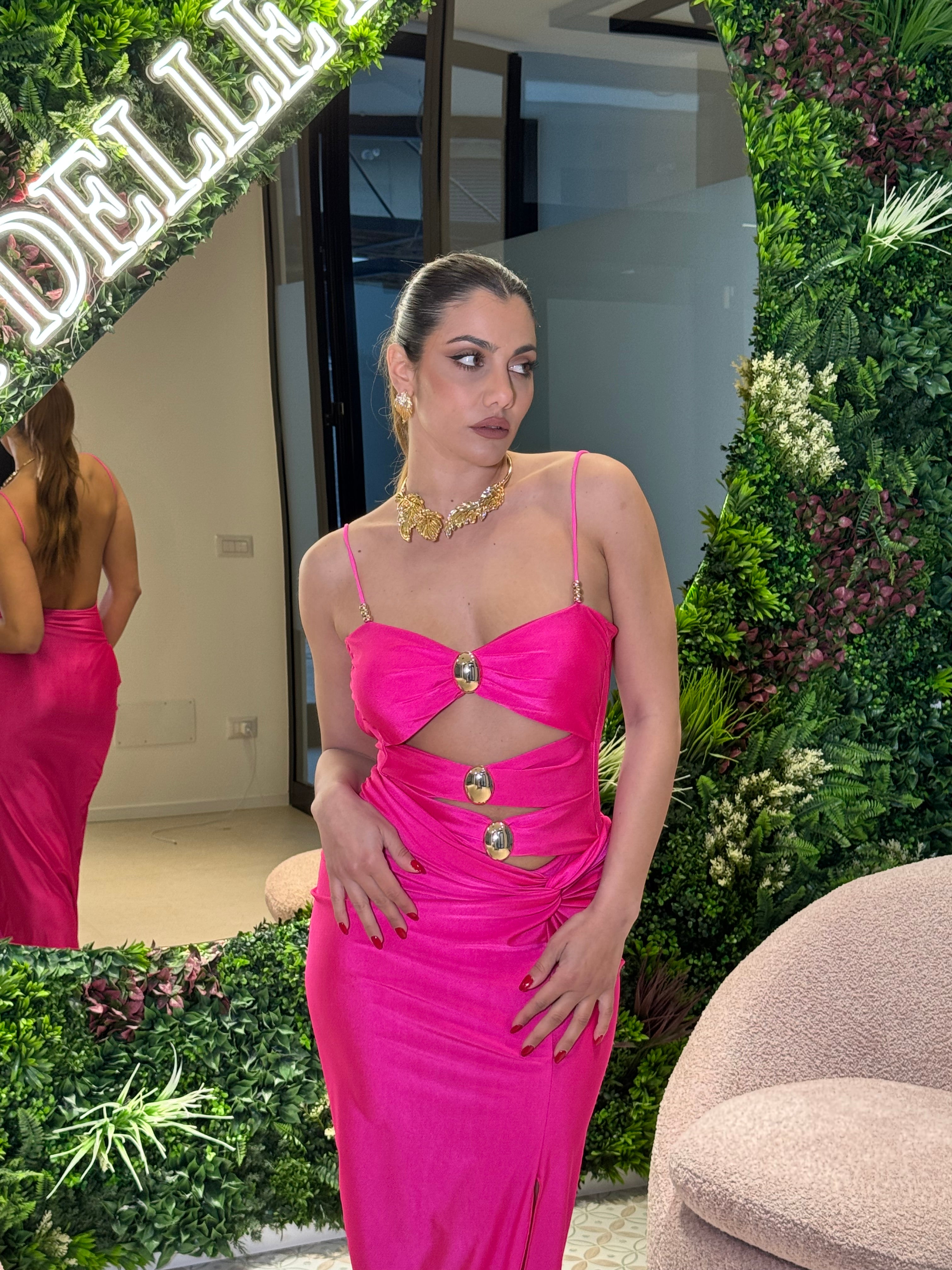 Bikini con dettagli gold