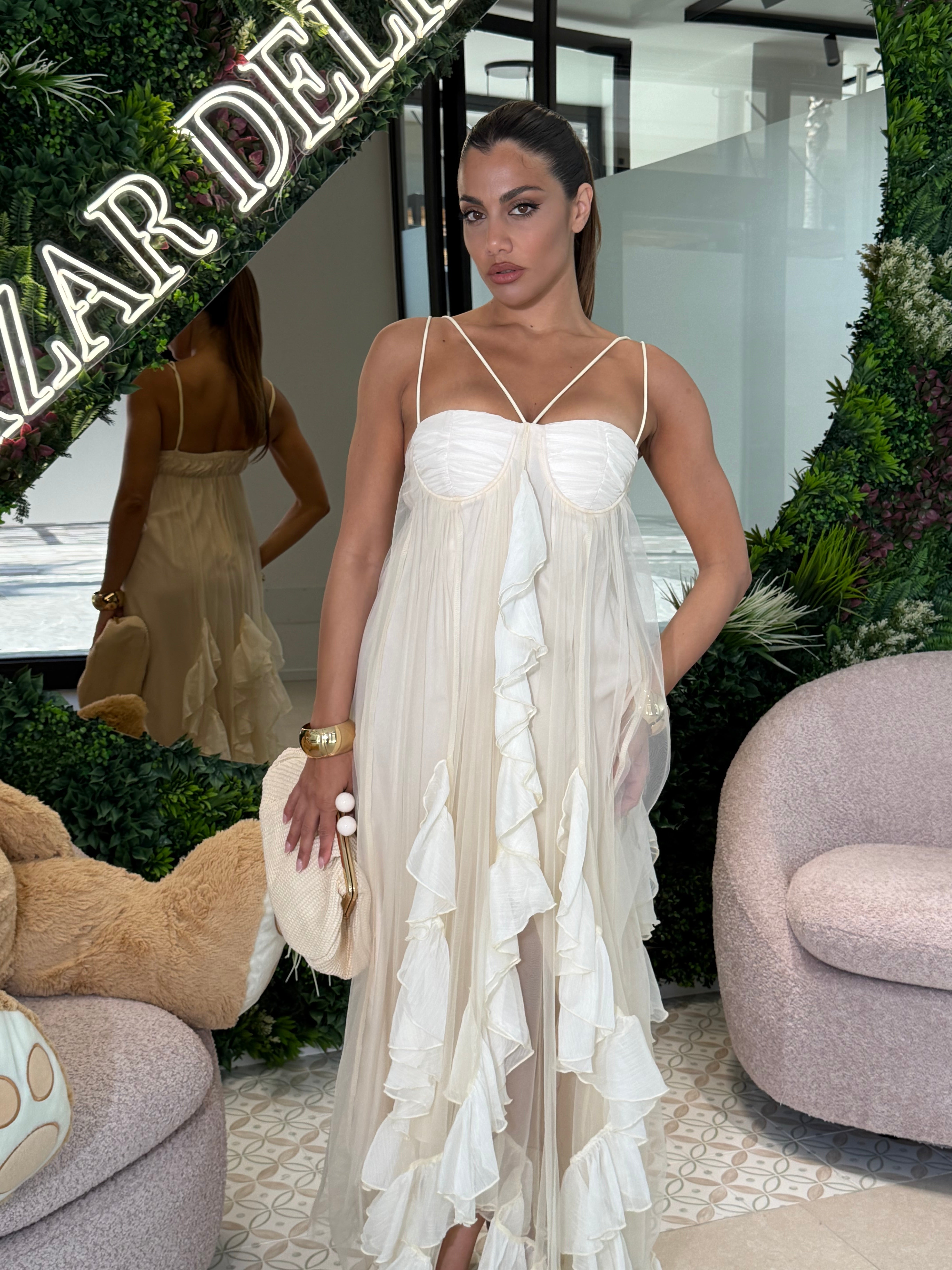 Abito in tulle con bustino