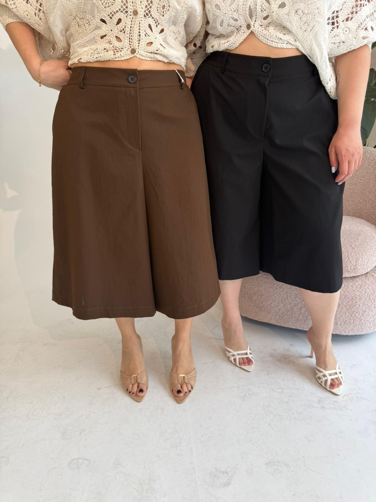 Bermuda con elastico classico curvy