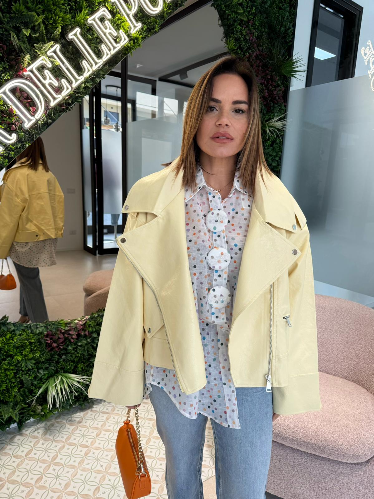 Chiodo over in ecopelle