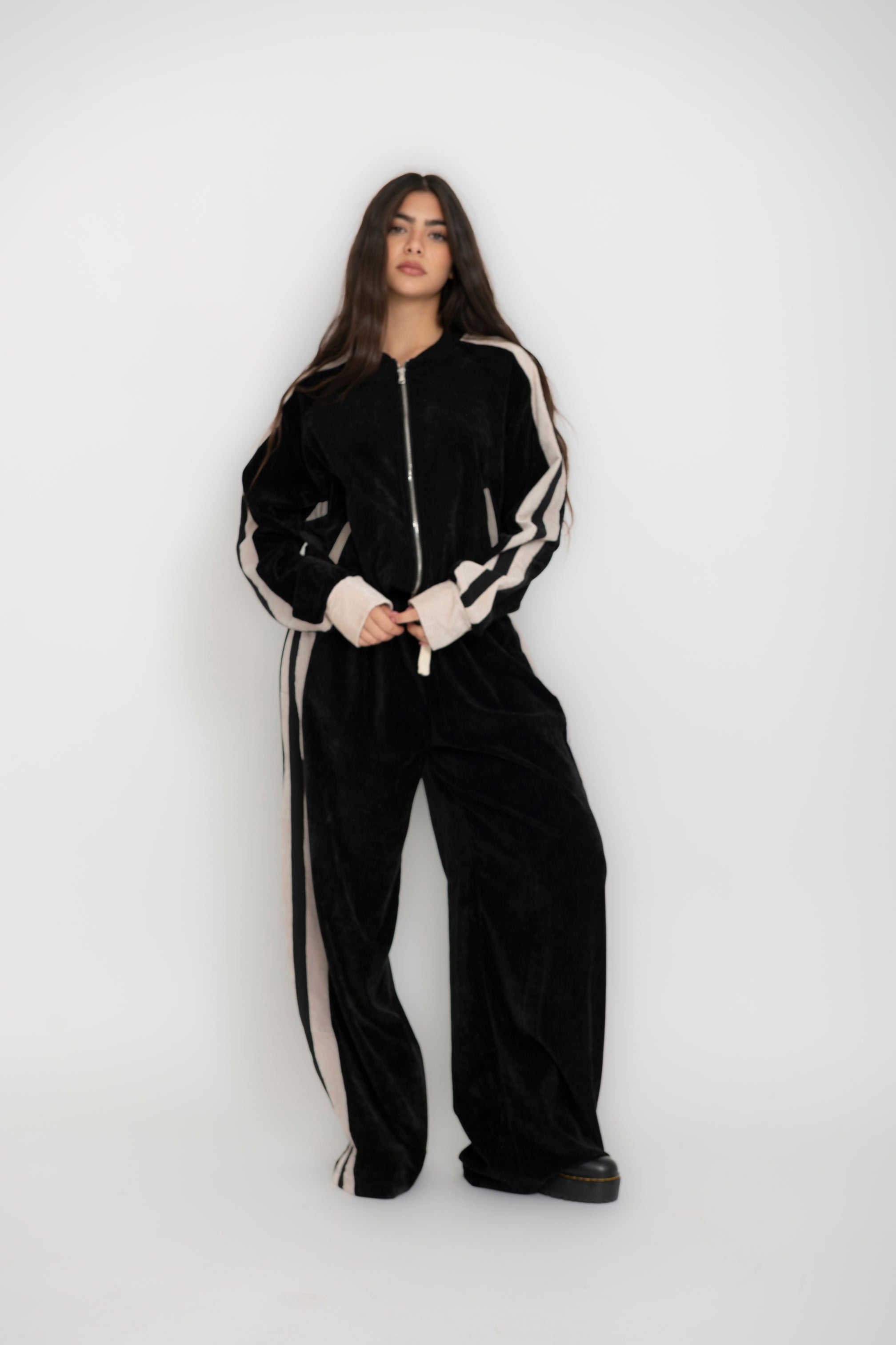 Cordset tuta Lumina Serena con cerniera