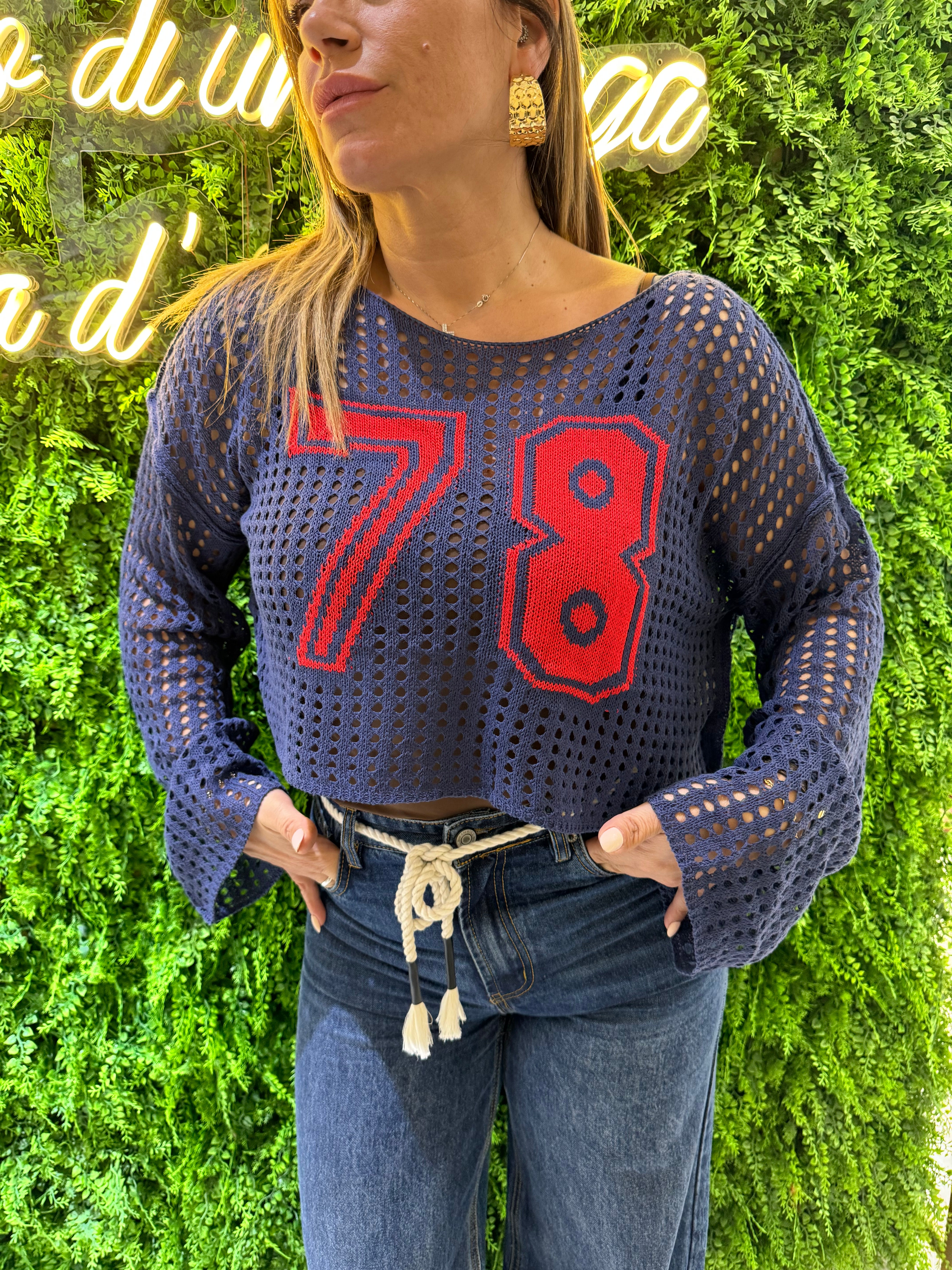 Maglia bucata ‘78’