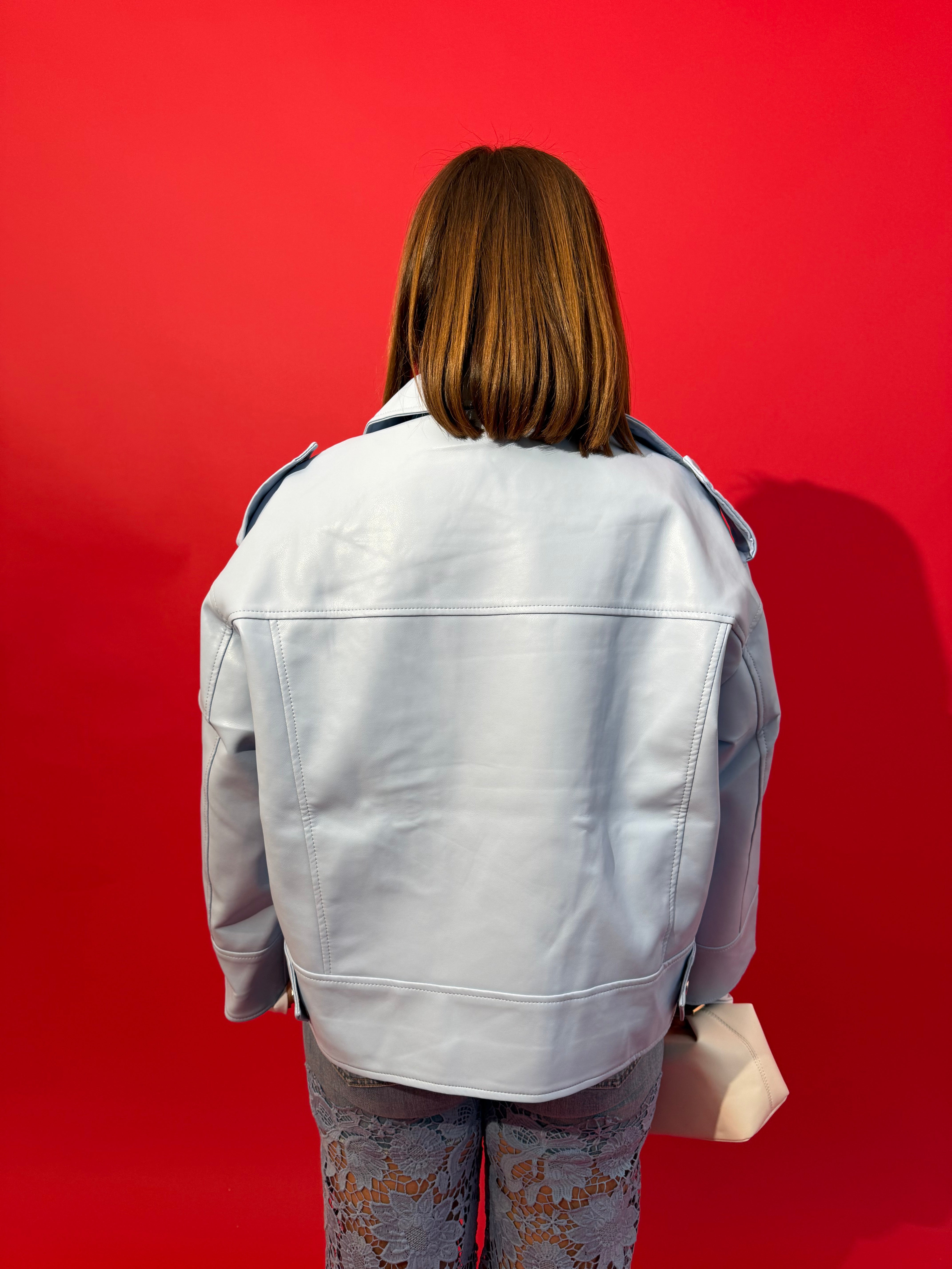 Chiodo ecopelle over