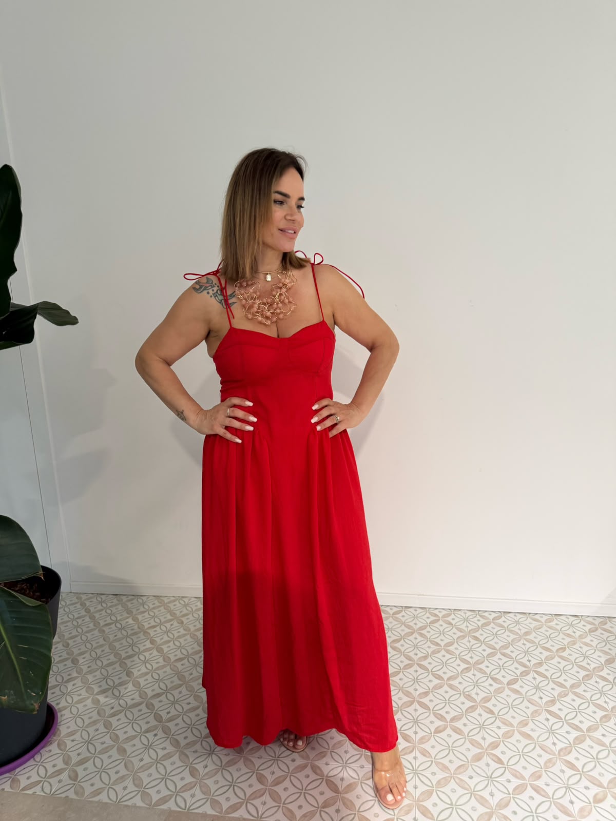 Abito midi Hoana curvy