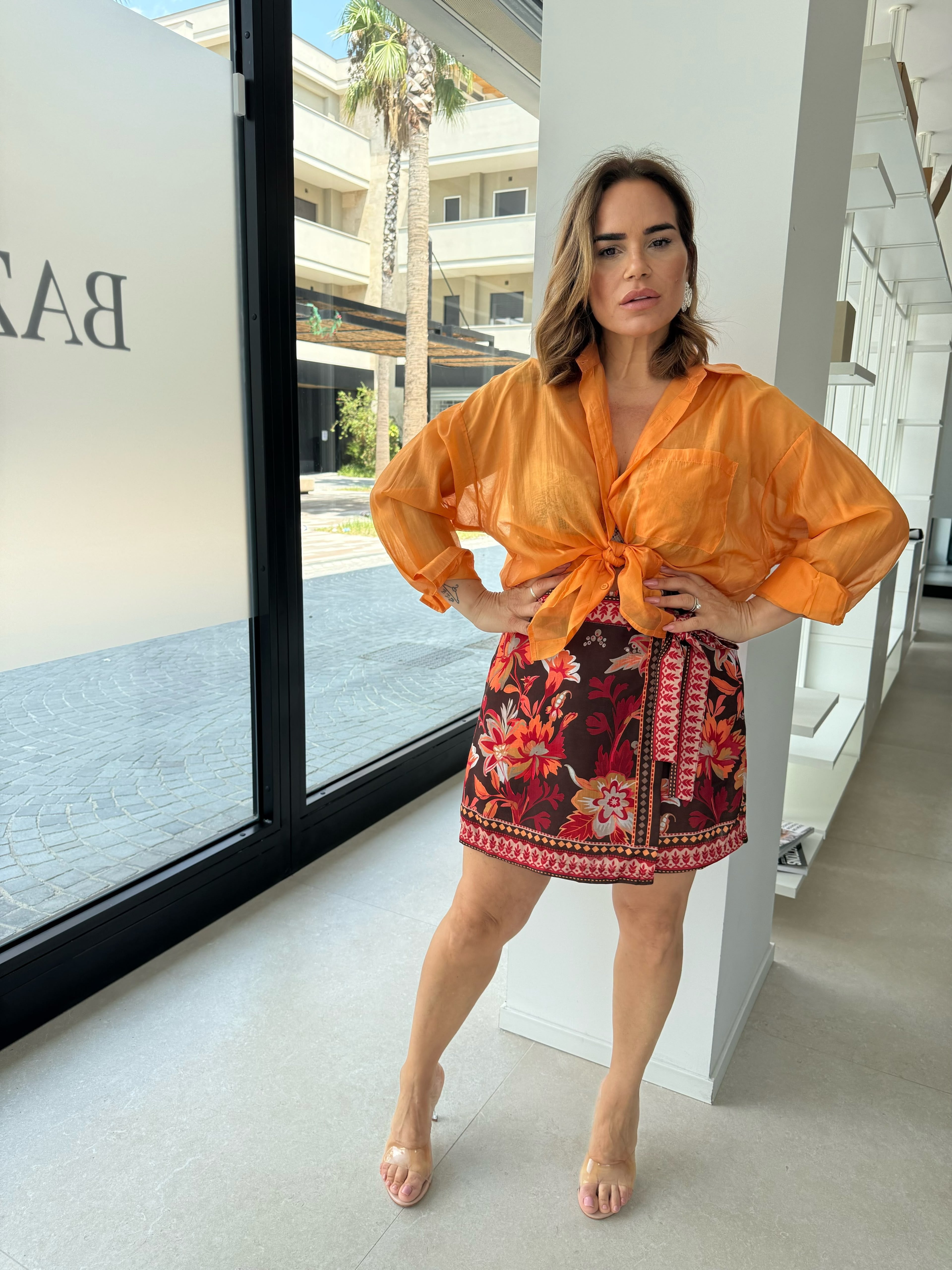 Pantagonna fiore curvy