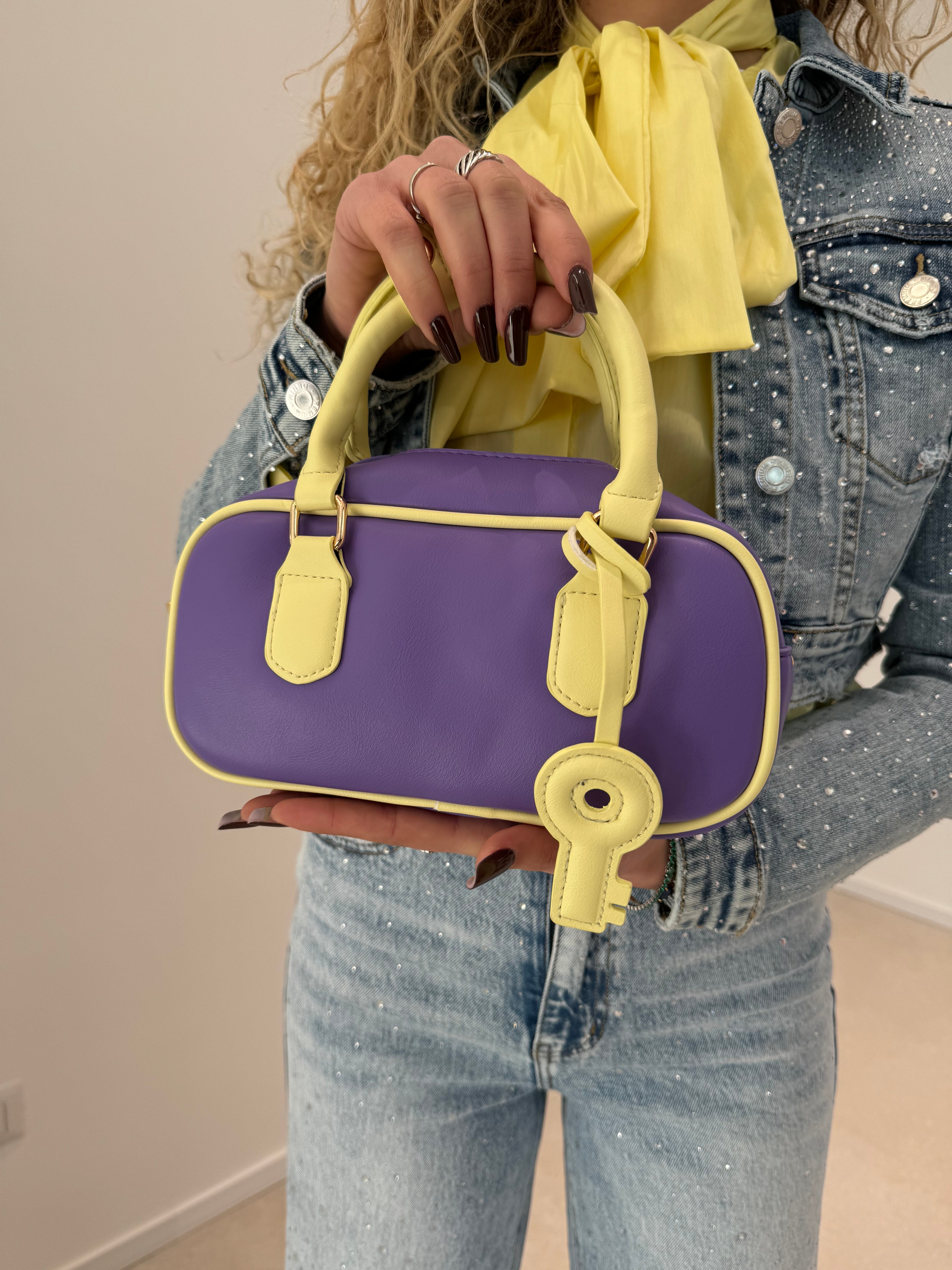 Borsa bicolore