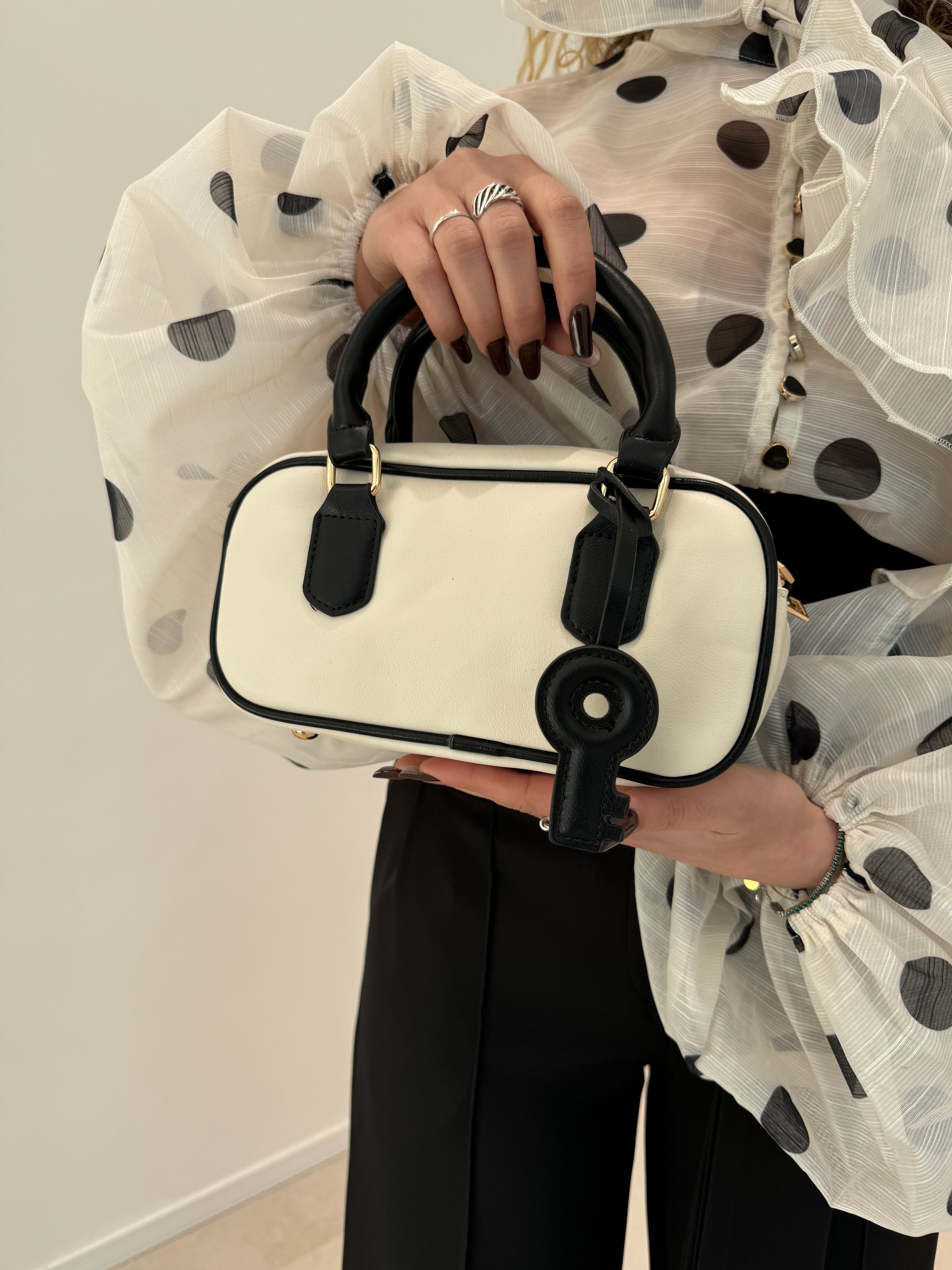 Borsa bicolore