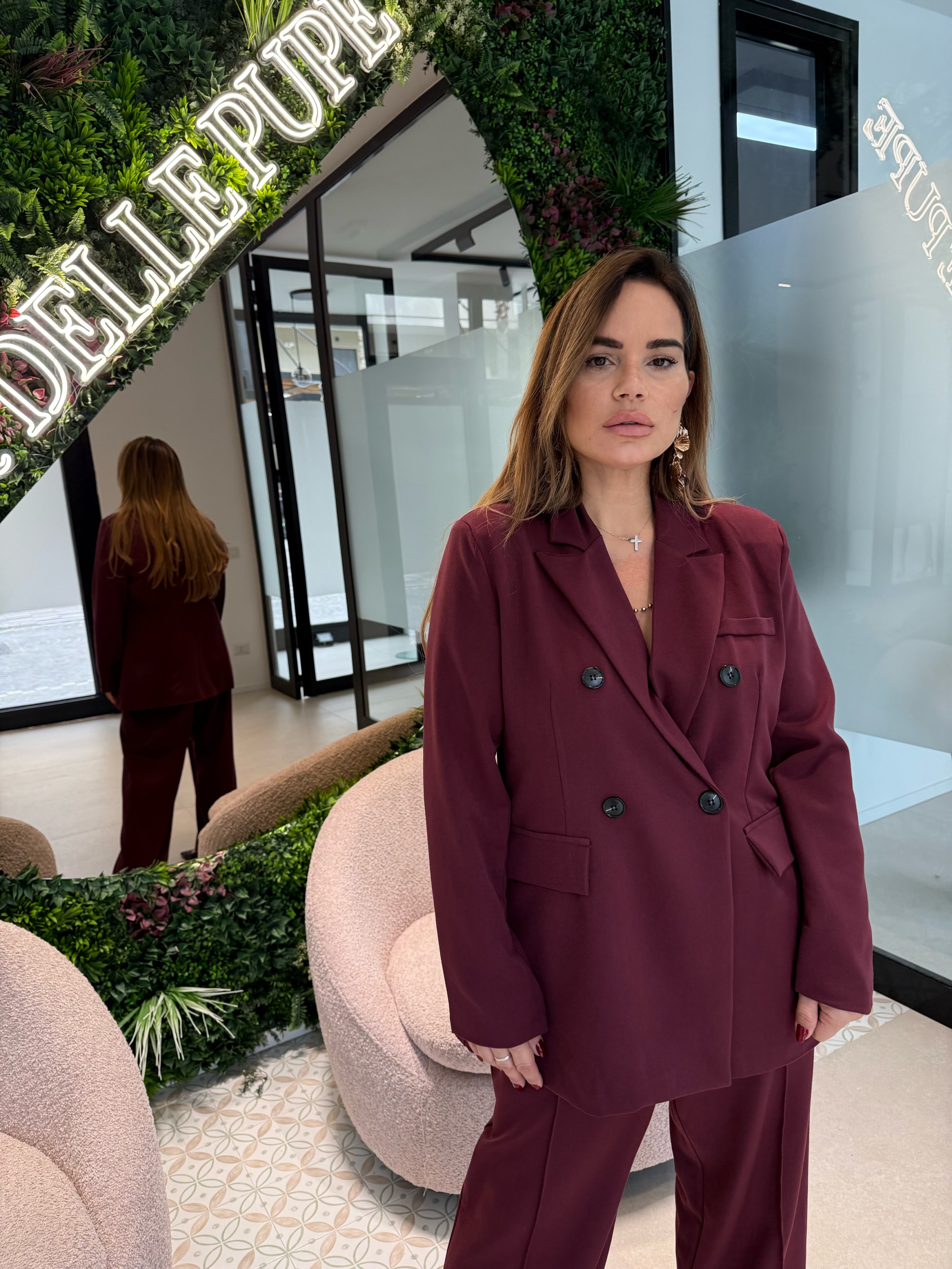 Tailleur doppiopetto curvy