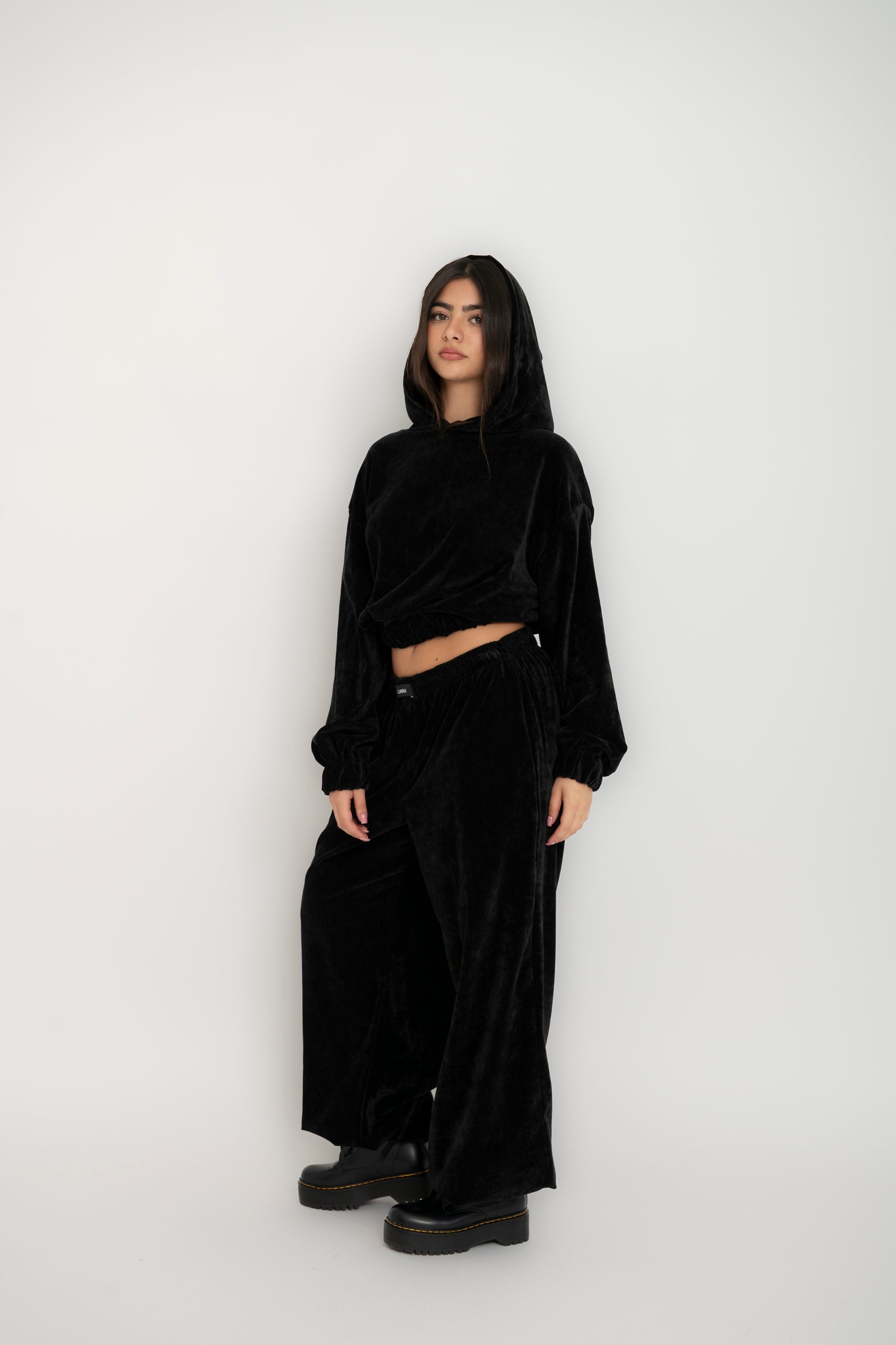 Cordset tuta Lumina velluto