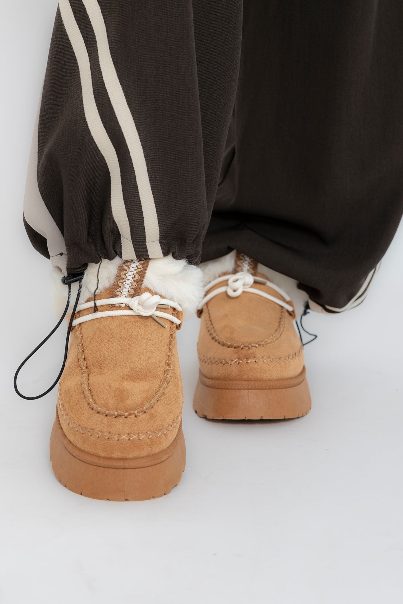 Ciabatta con pelliccia