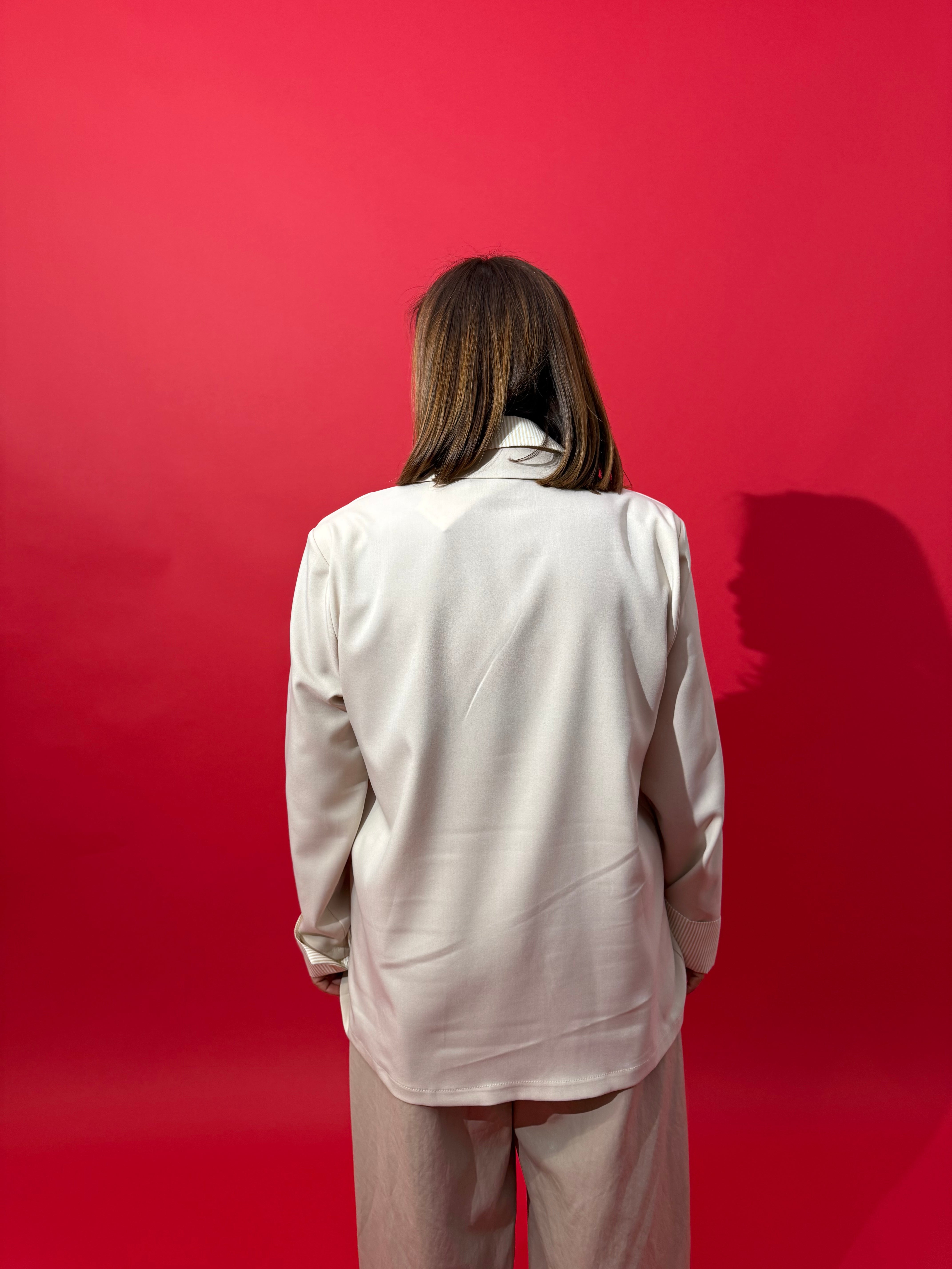 Giacca con camicia curvy