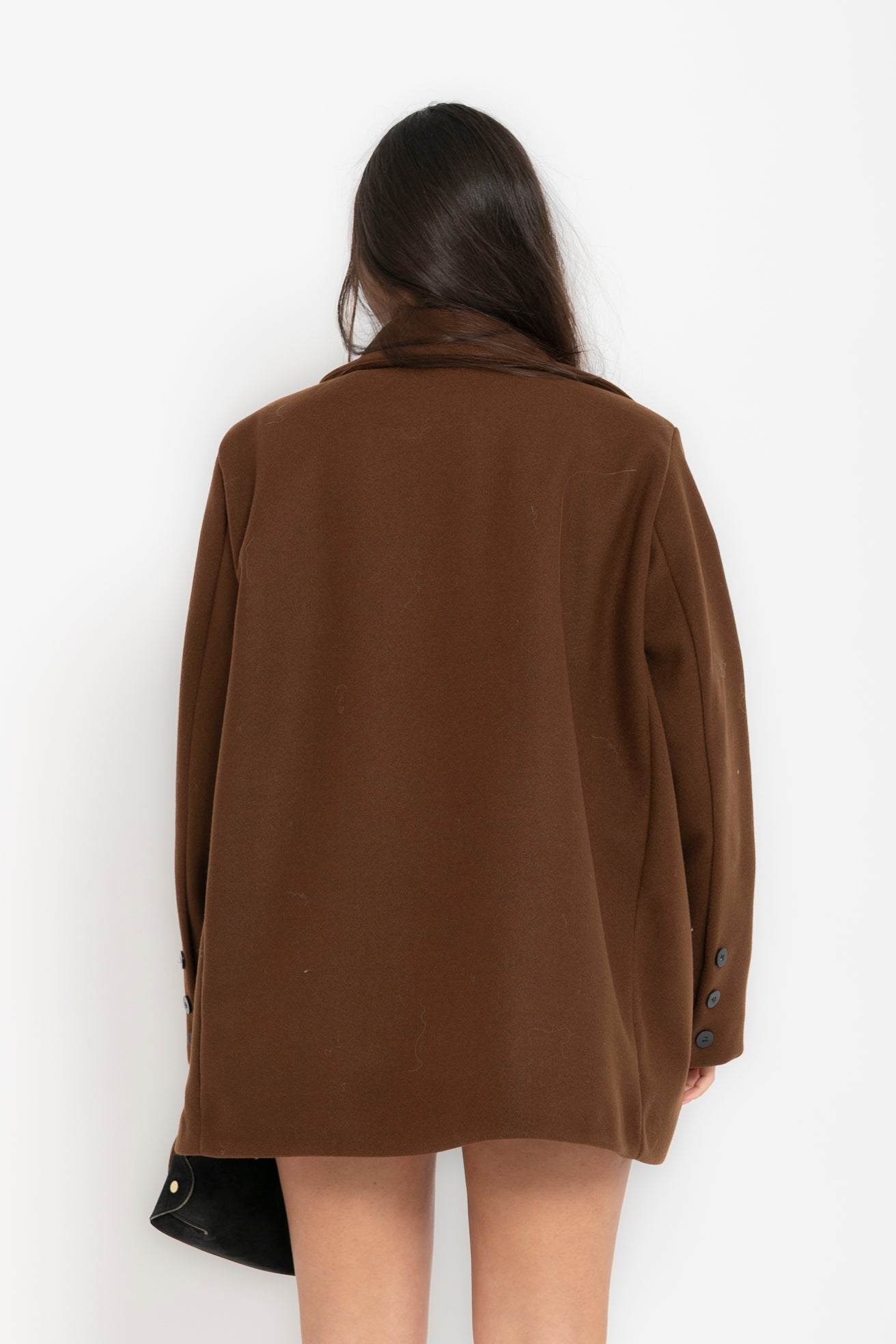 Giacca cappotto in panno