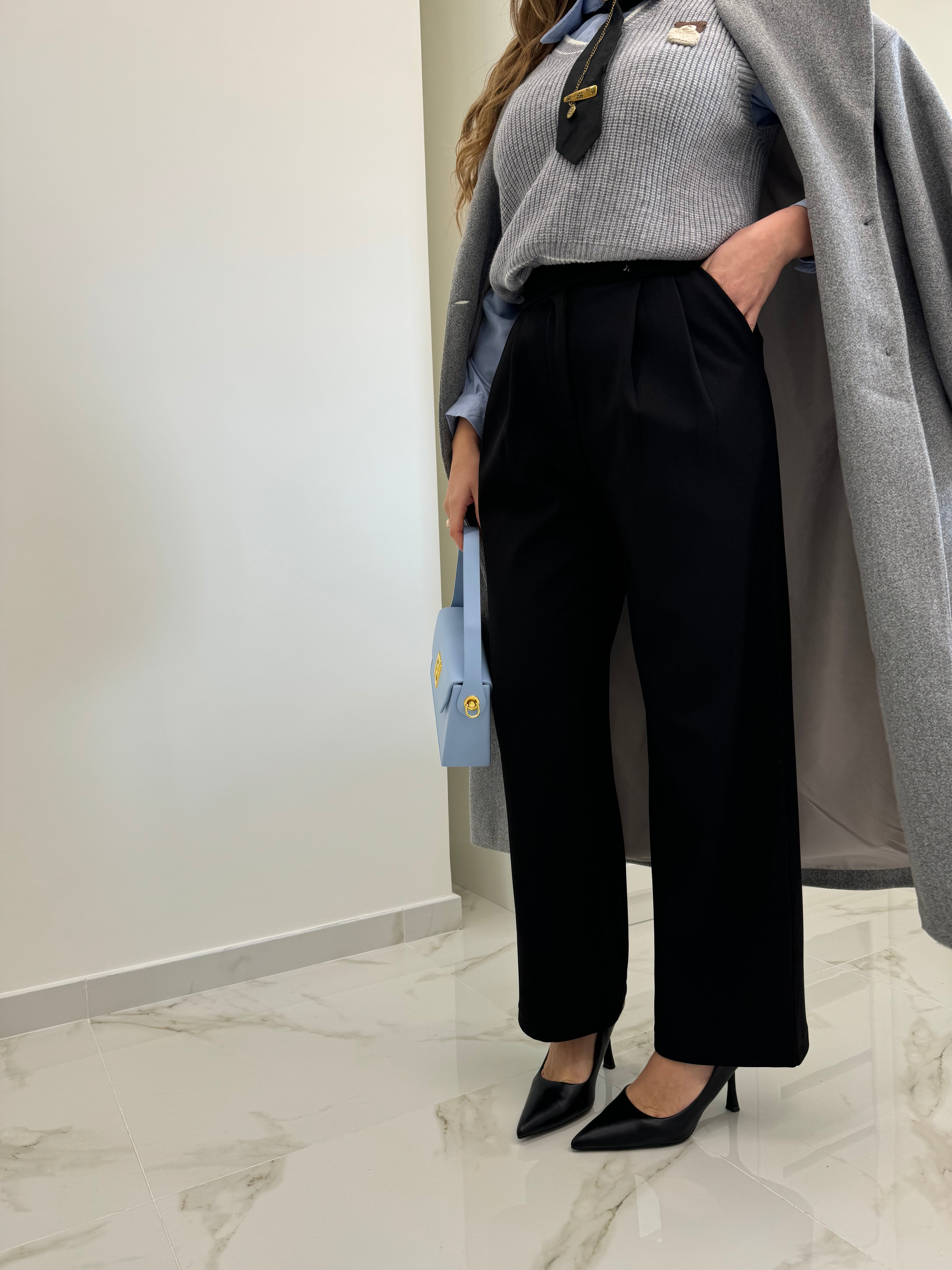 Pantalone felpato all’interno