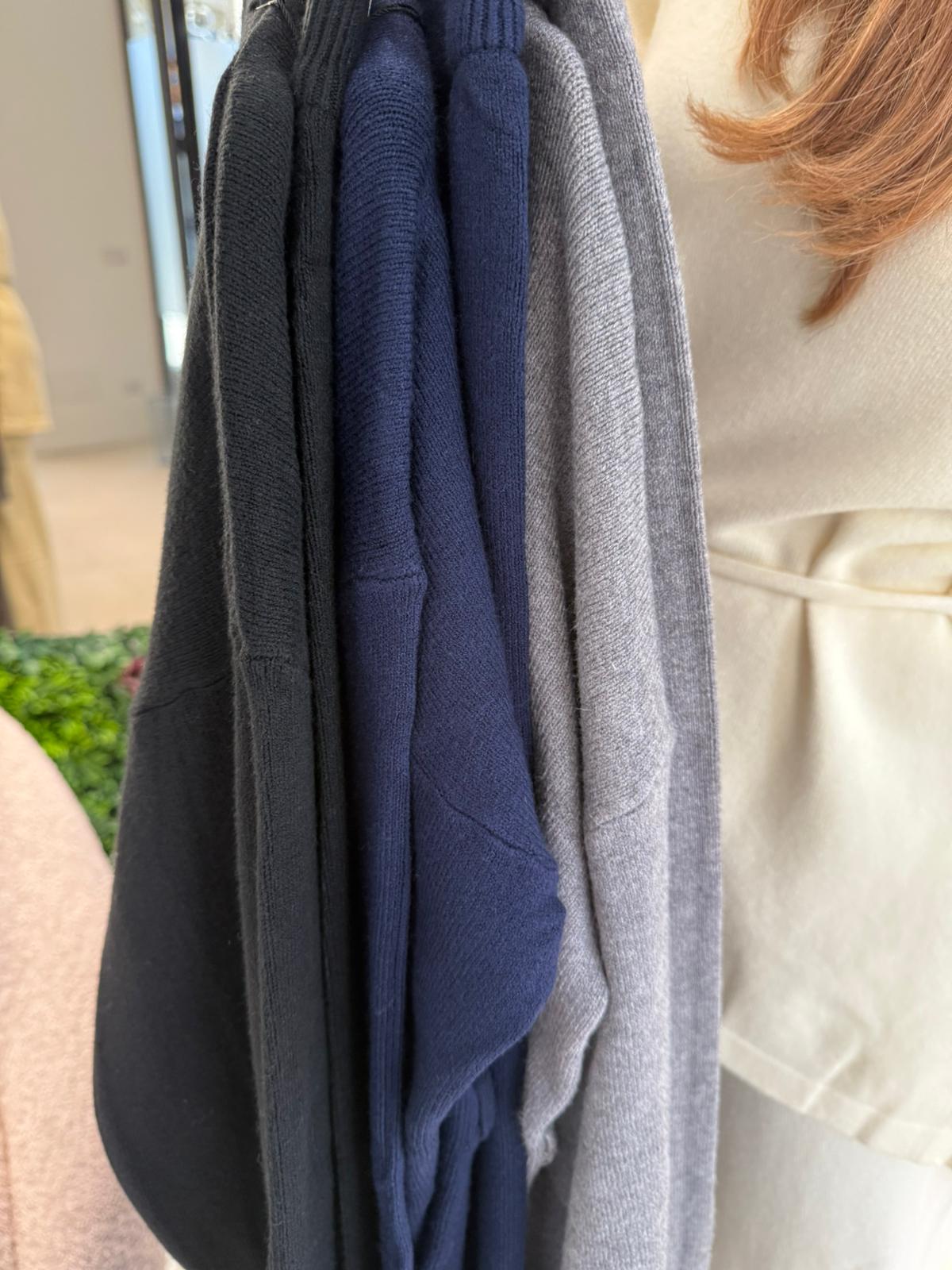 Cordset in lana con cintura