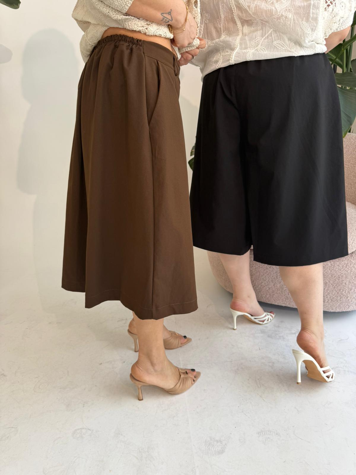 Bermuda con elastico classico curvy
