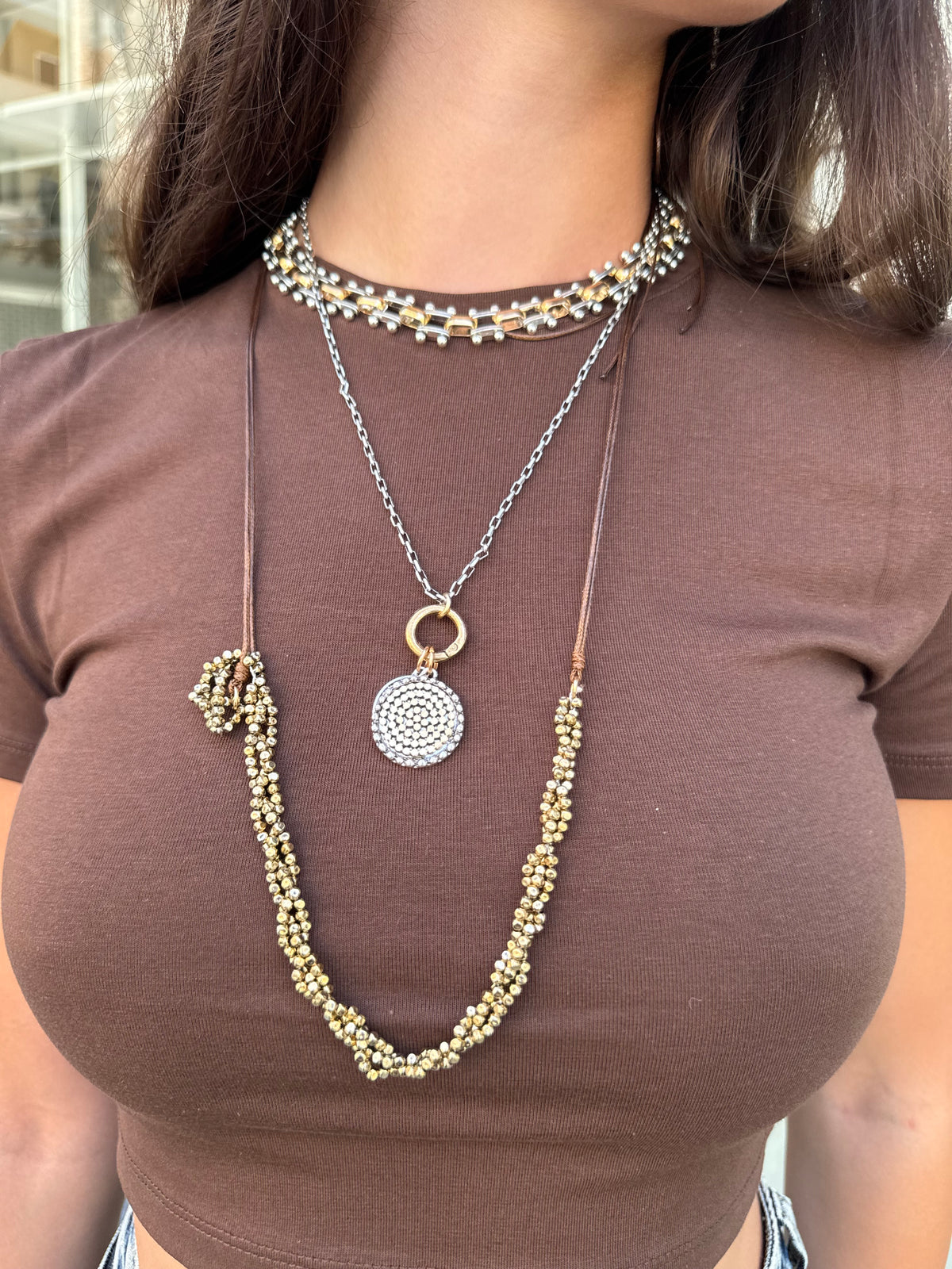 Set collana moneta