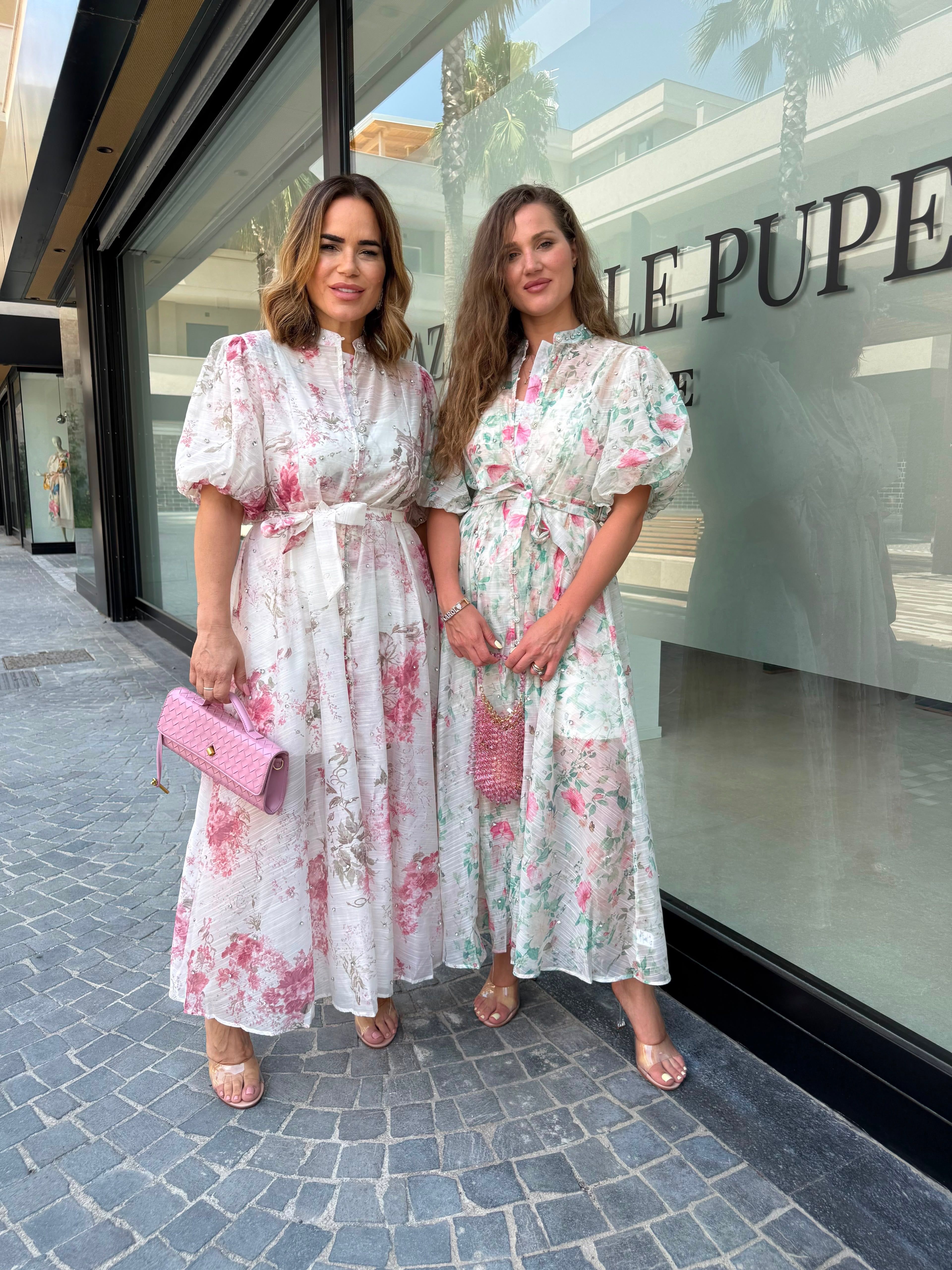 Abito zimmer con dettagli gioiello
