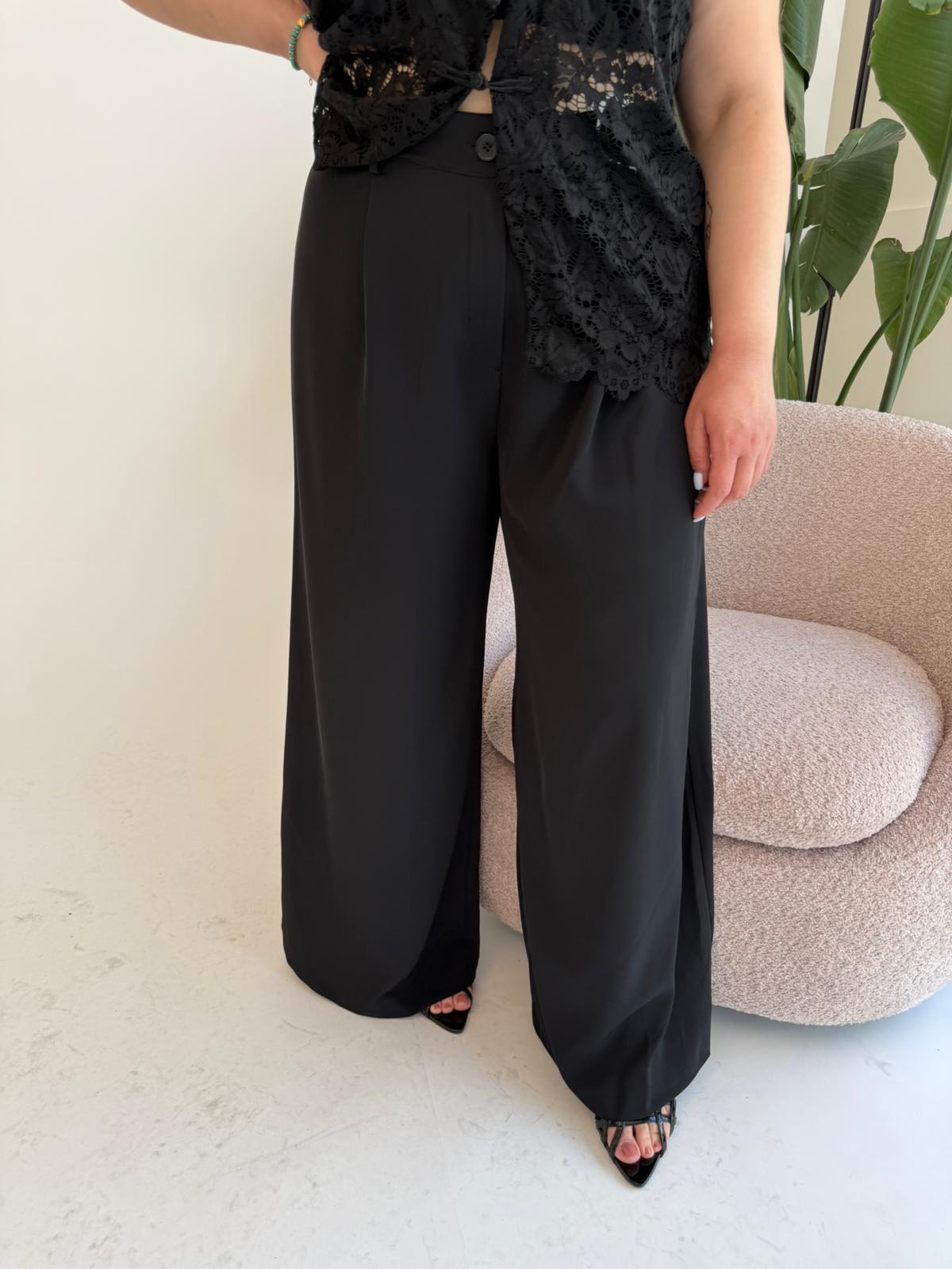 Pantalone palazzo curvy