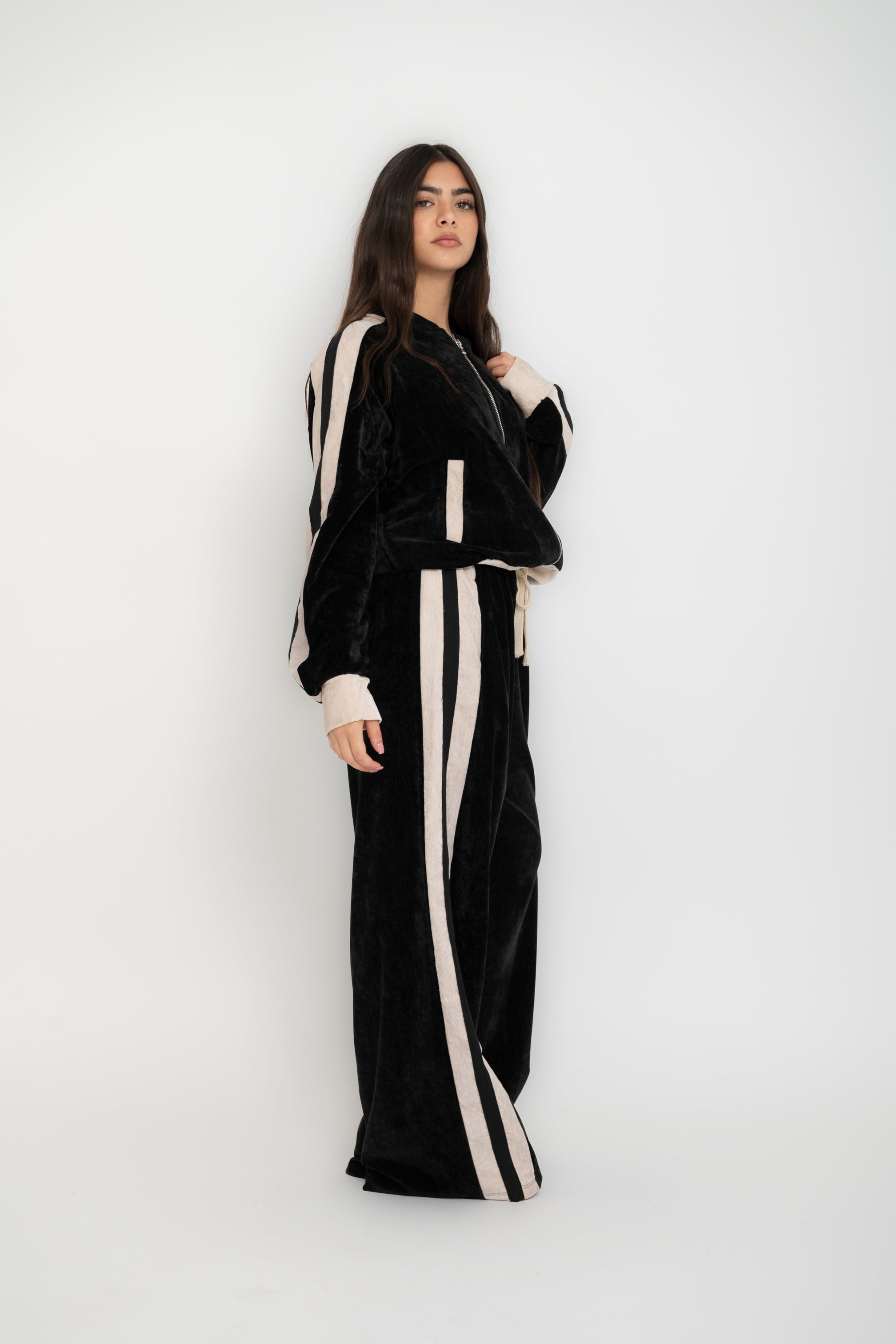 Cordset tuta Lumina Serena con cerniera