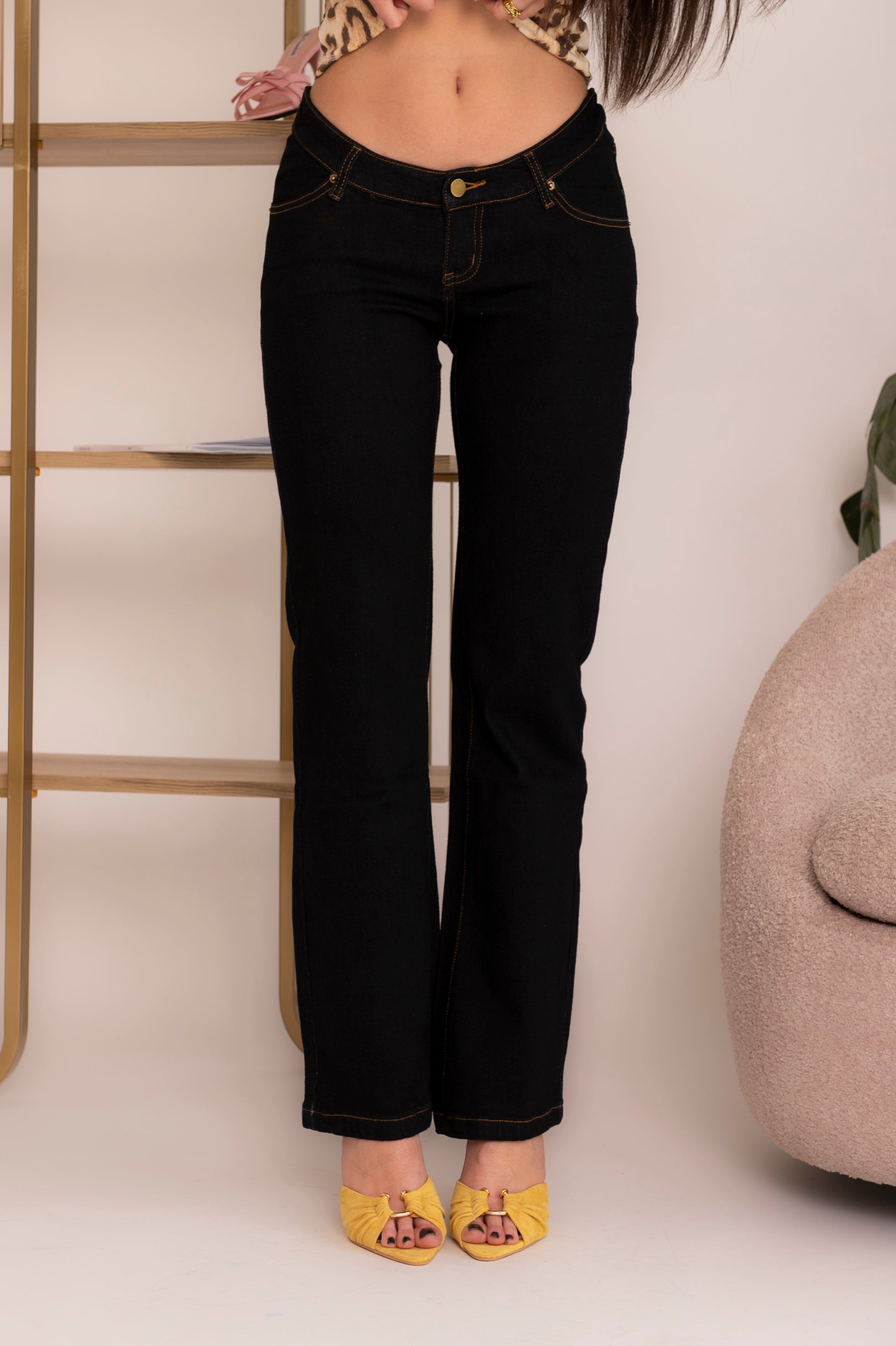 Jeans low loose