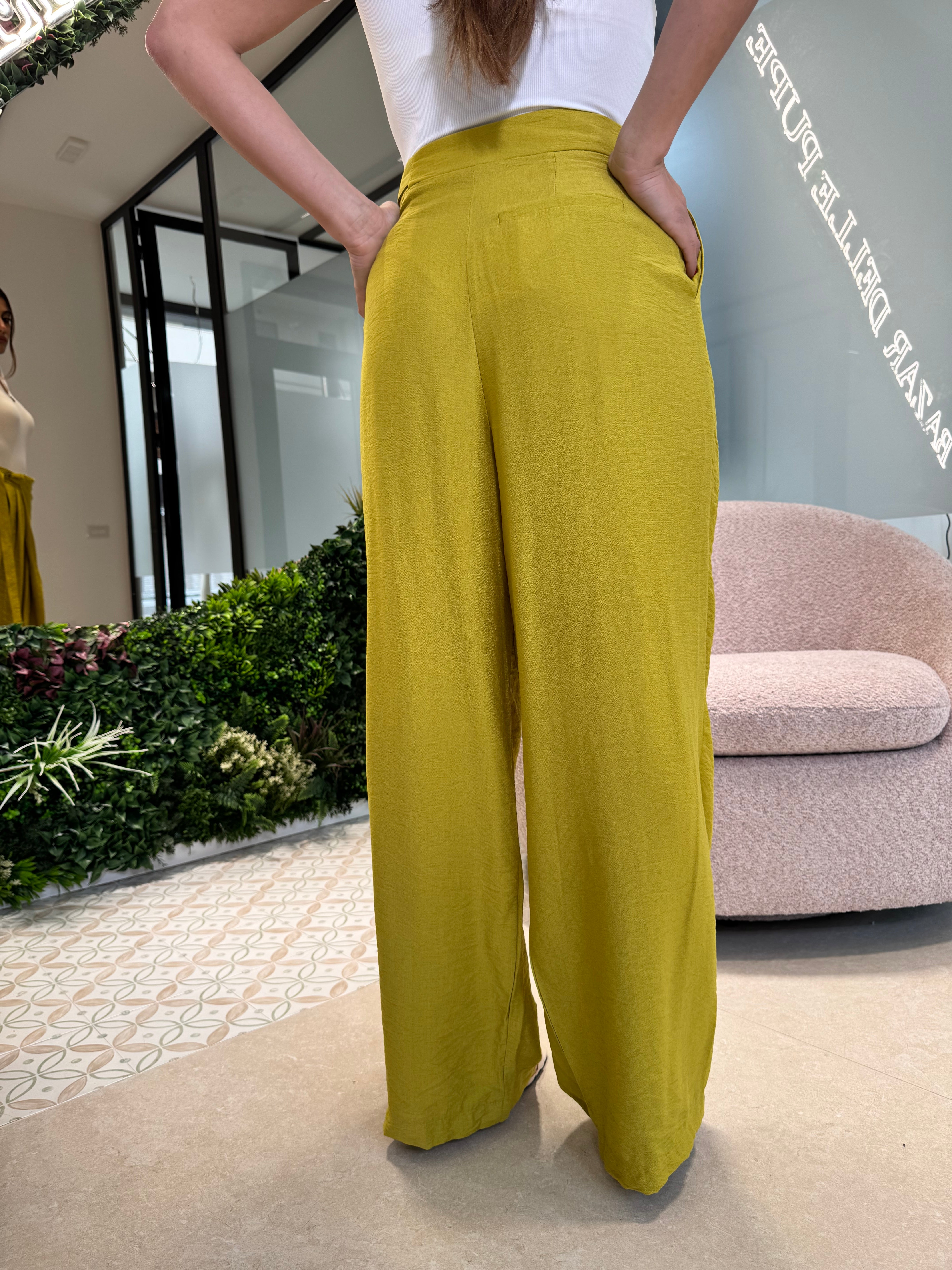 Pantalone lino Lumina